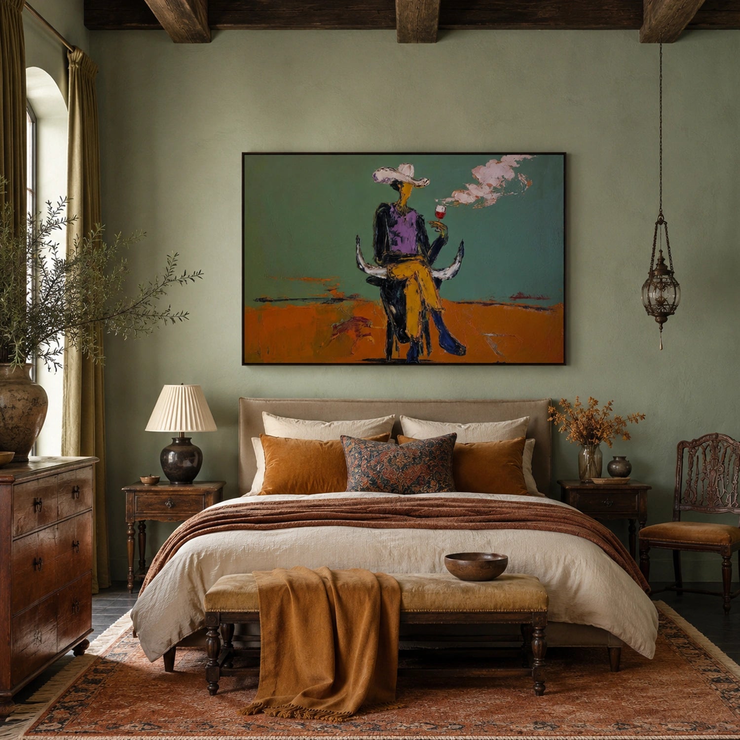 Western Cowboy Art #VA036