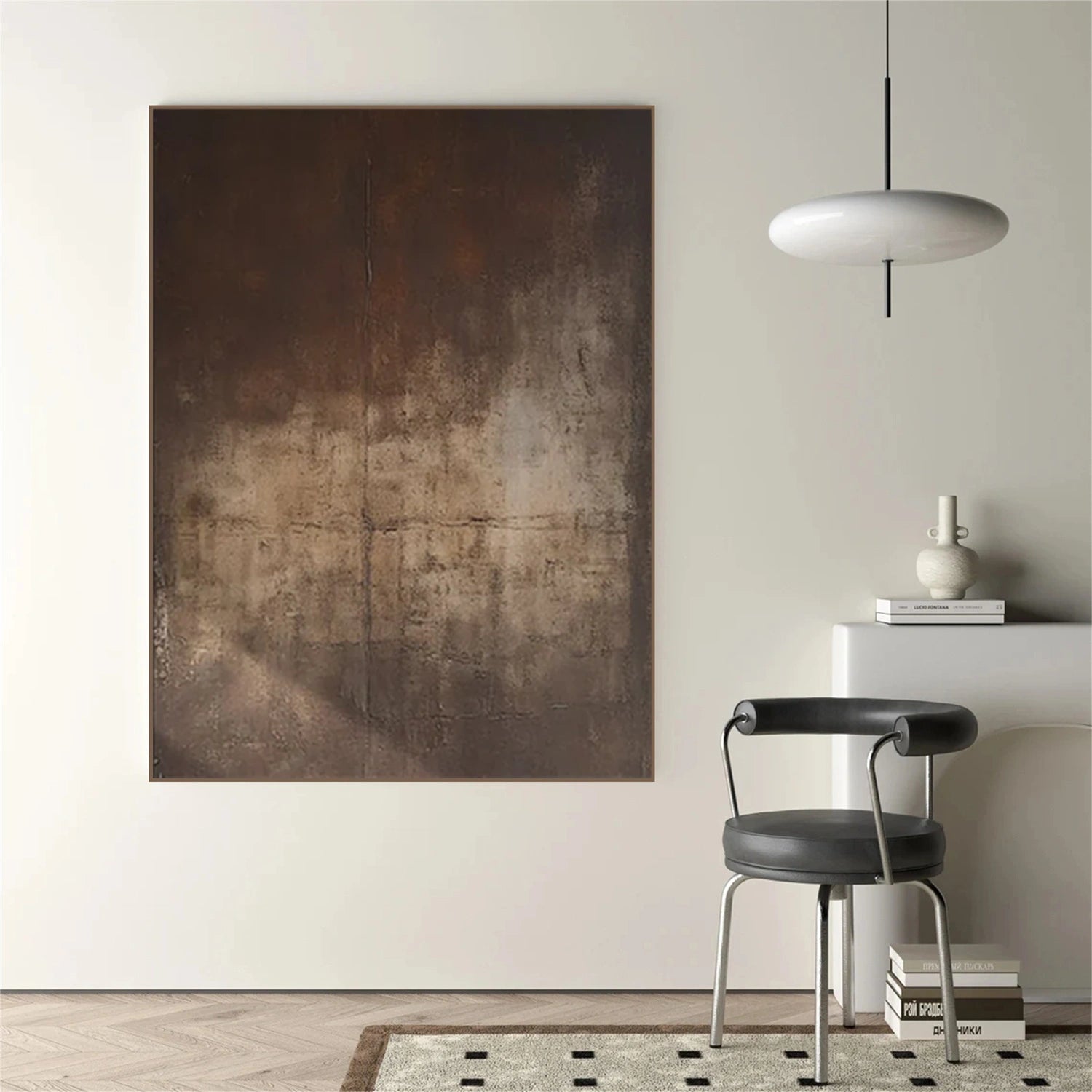 Wabi Sabi Abstract Canvas Art #WA254