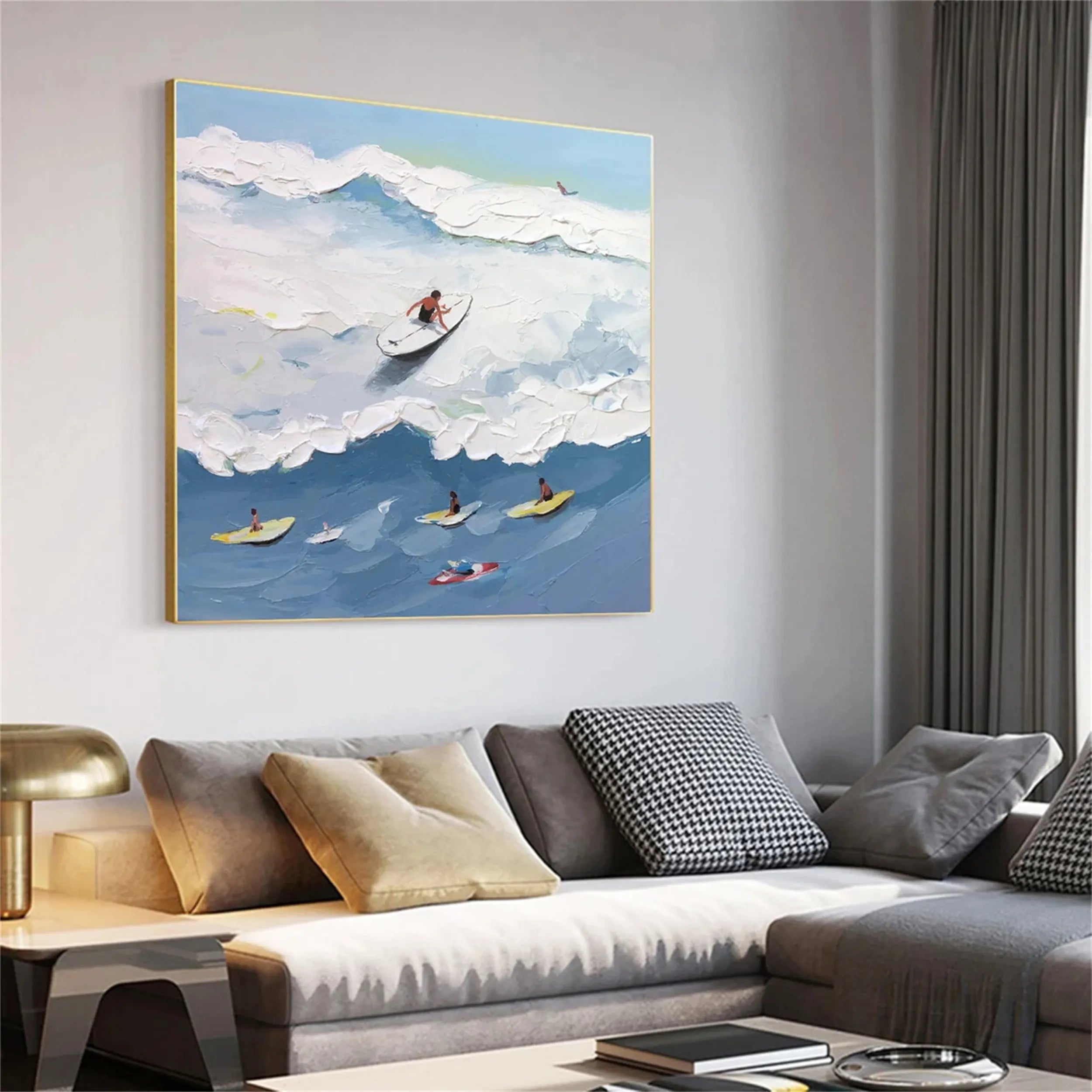 Sky And Ocean Painting #SO134