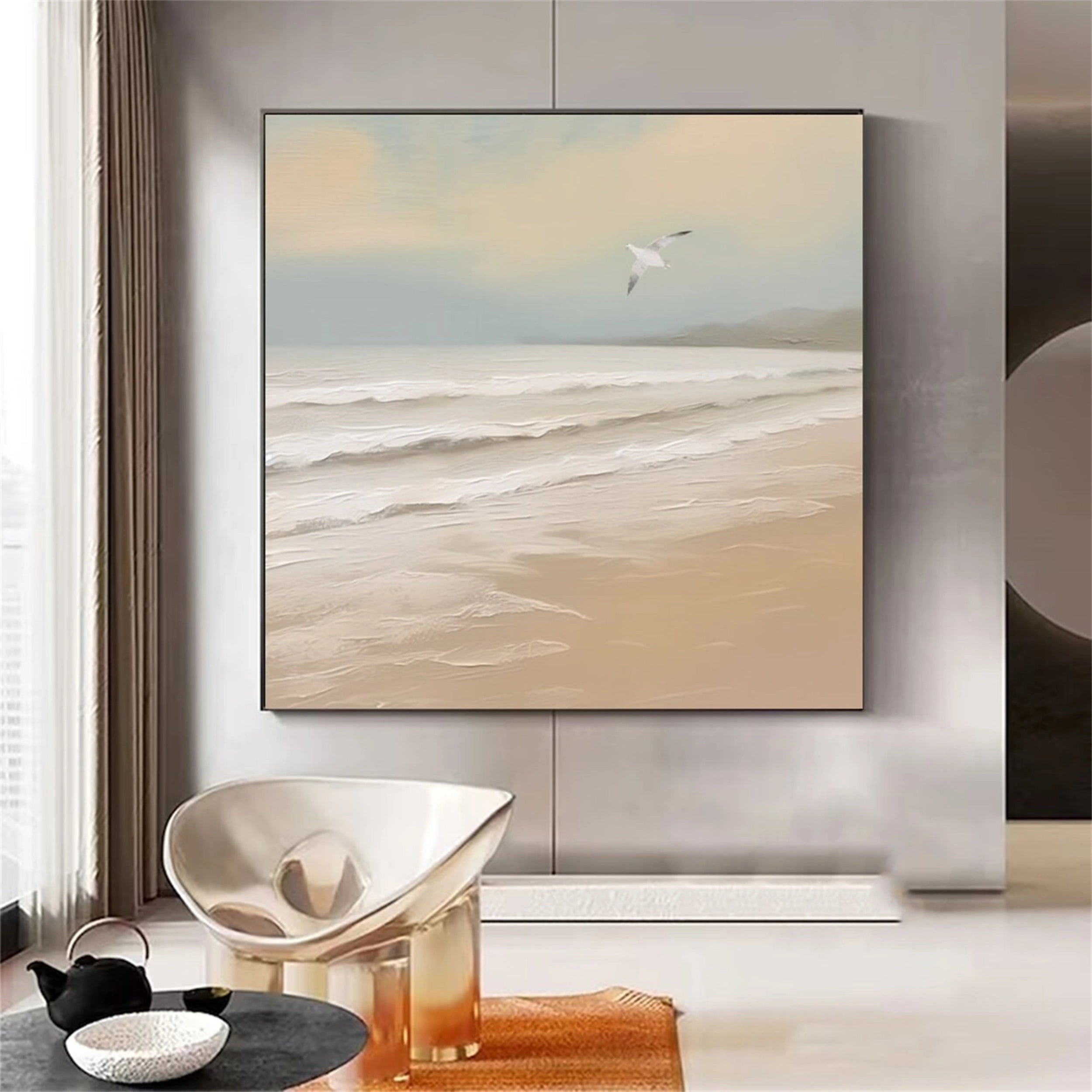 Sky And Ocean Painting #SO040