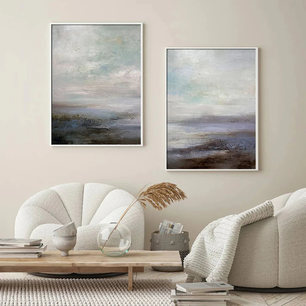 Sky And Ocean Painting Set of 2 #SO104