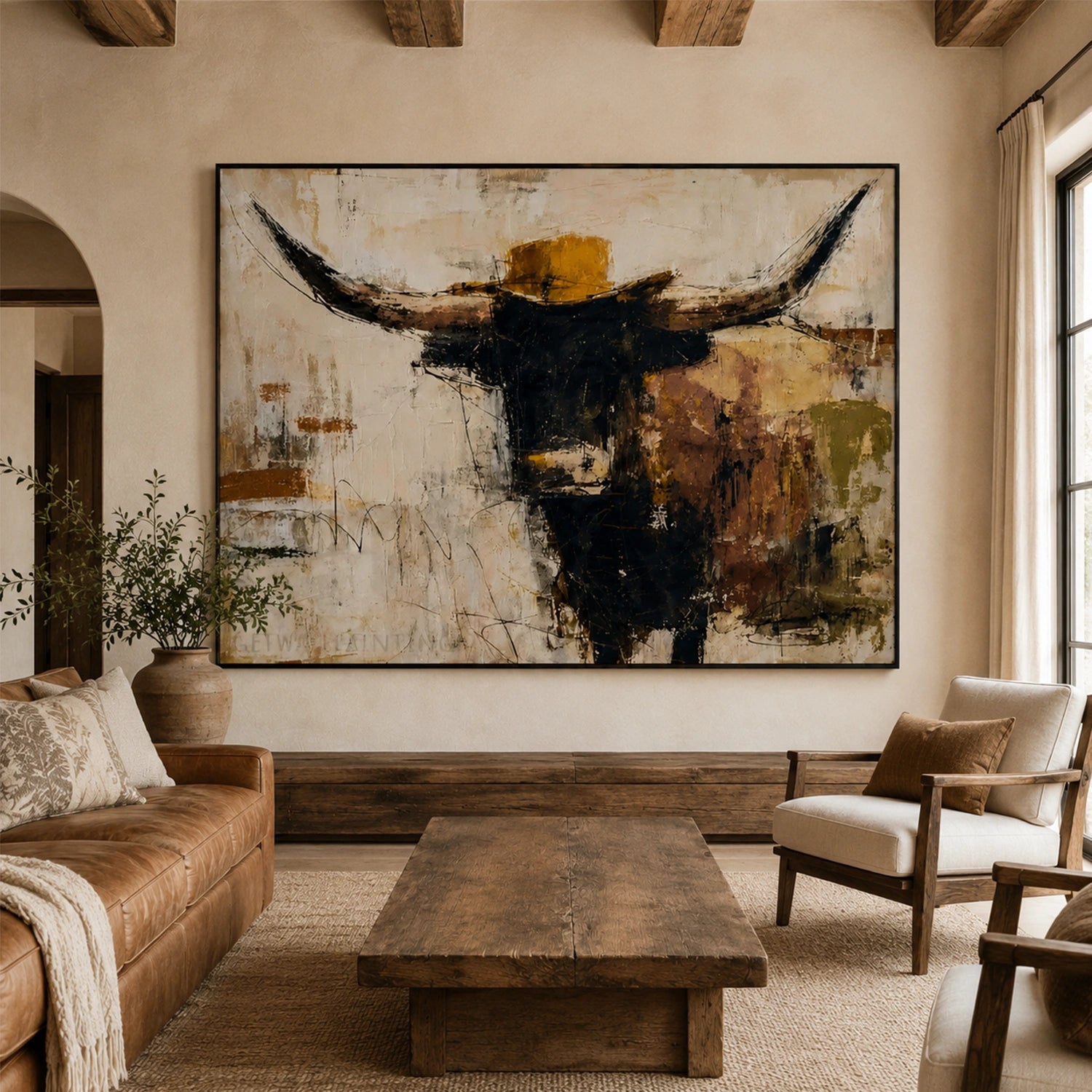 Abstract Animal Art Wall Art #AT093