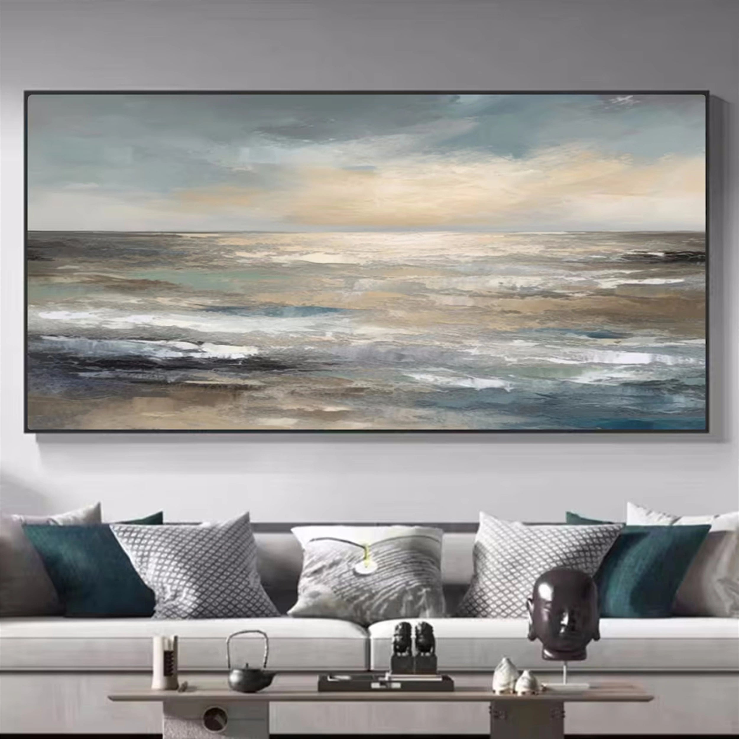 Sky And Ocean Painting #SO059