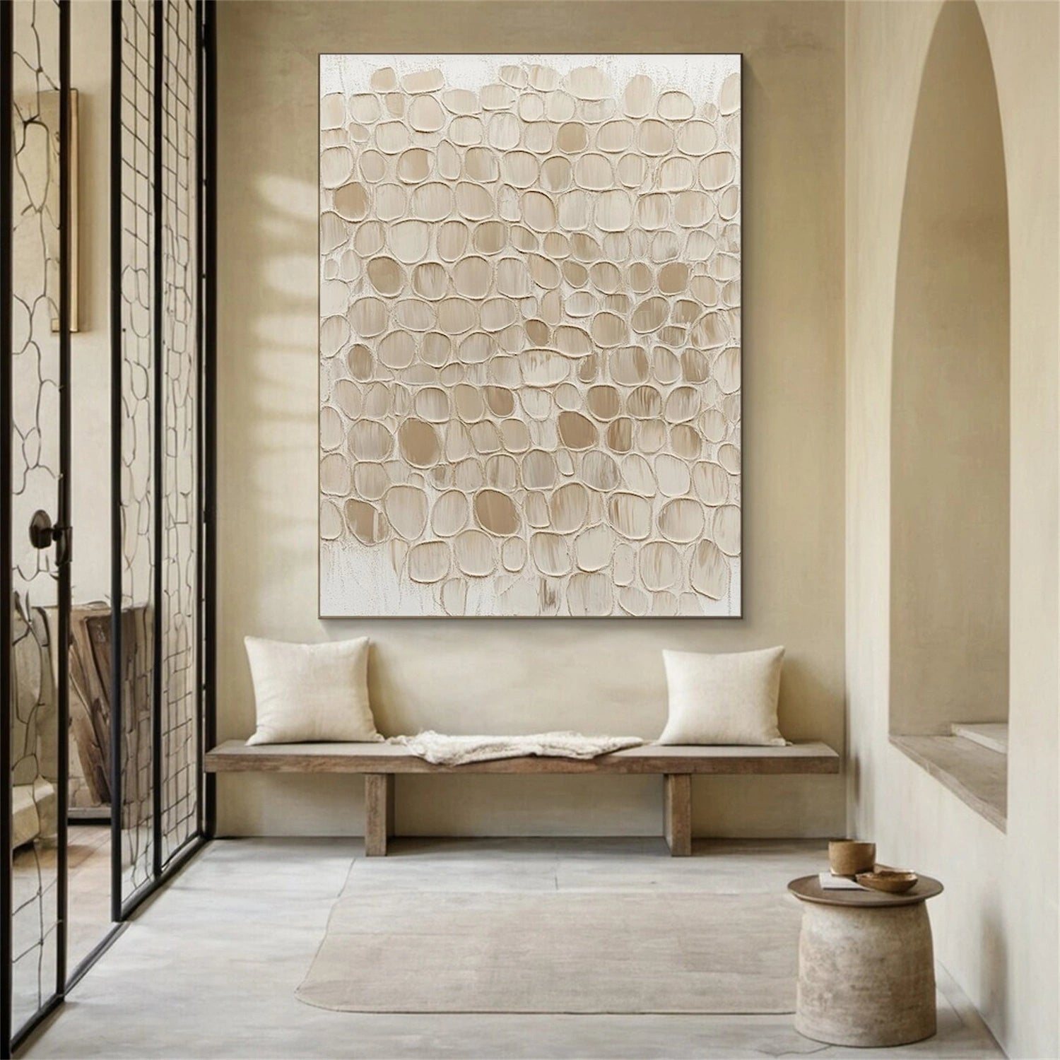 Abstract Textured Wall Art #AW233