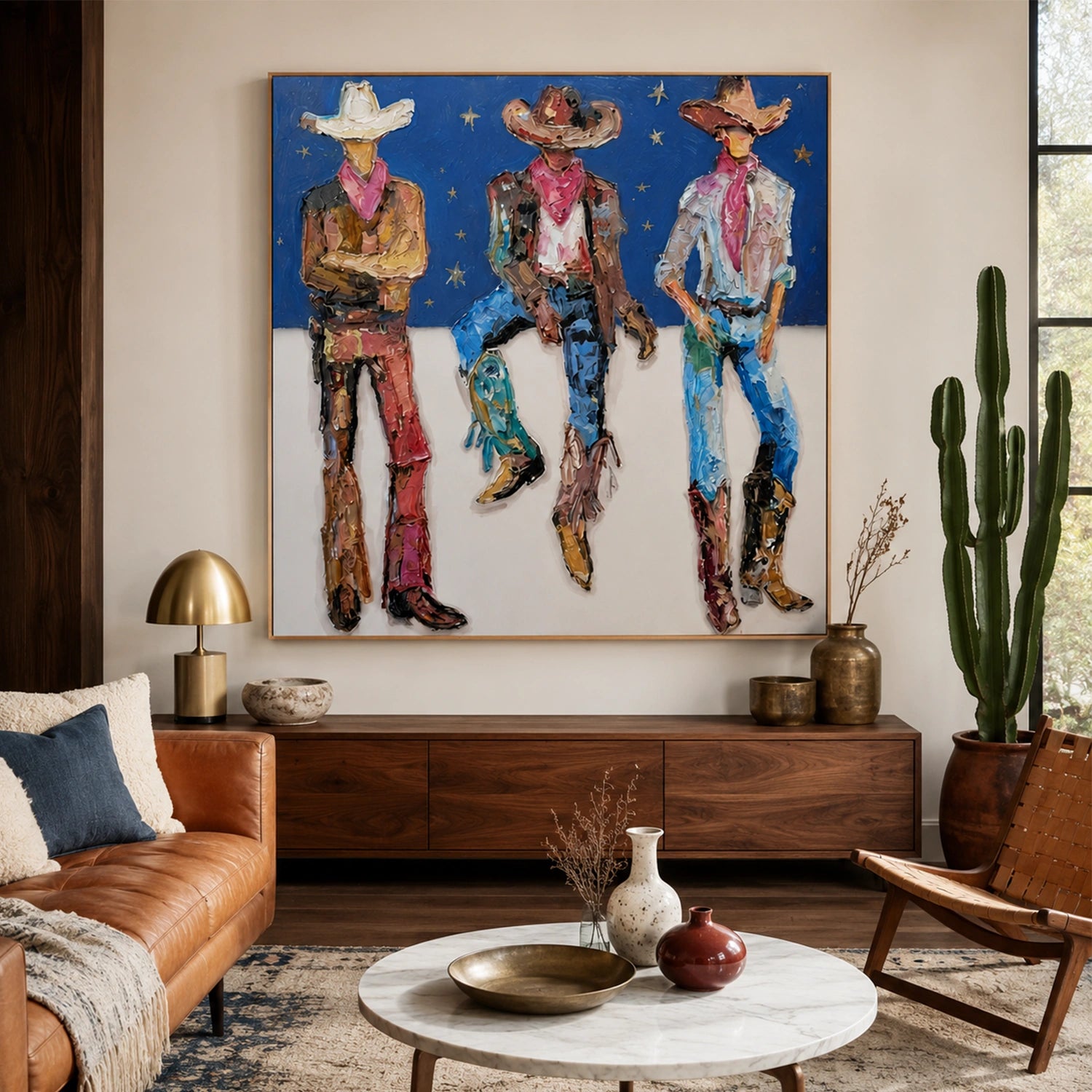 Western Cowboy Art #VA057