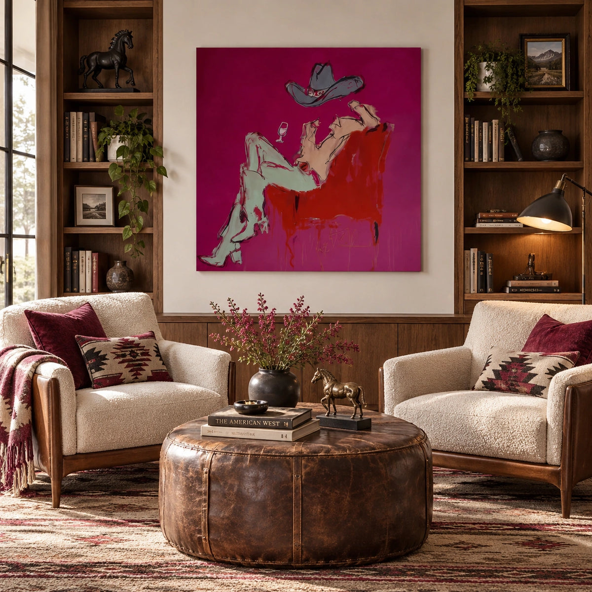 Western Cowboy Art #VA079