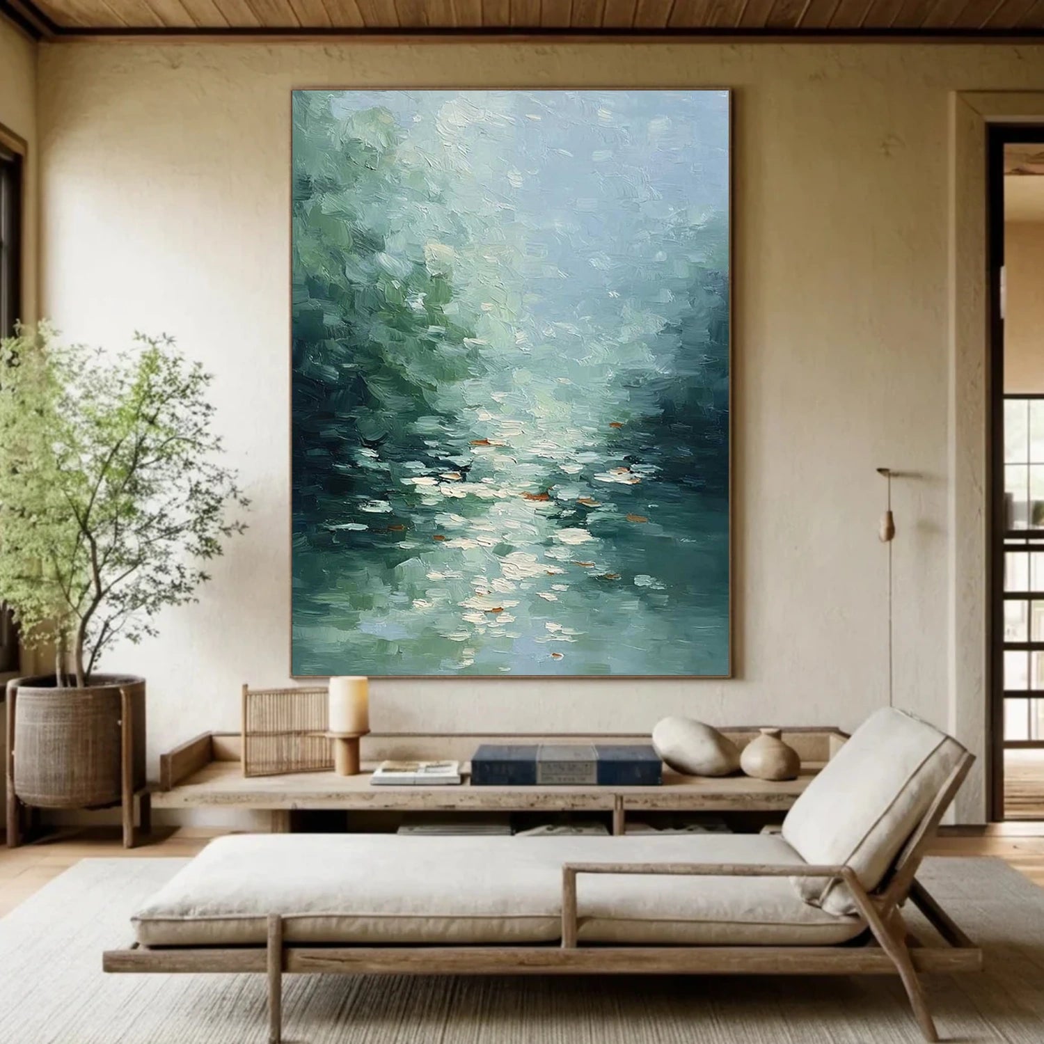 Abstract Textured Wall Art #AW238