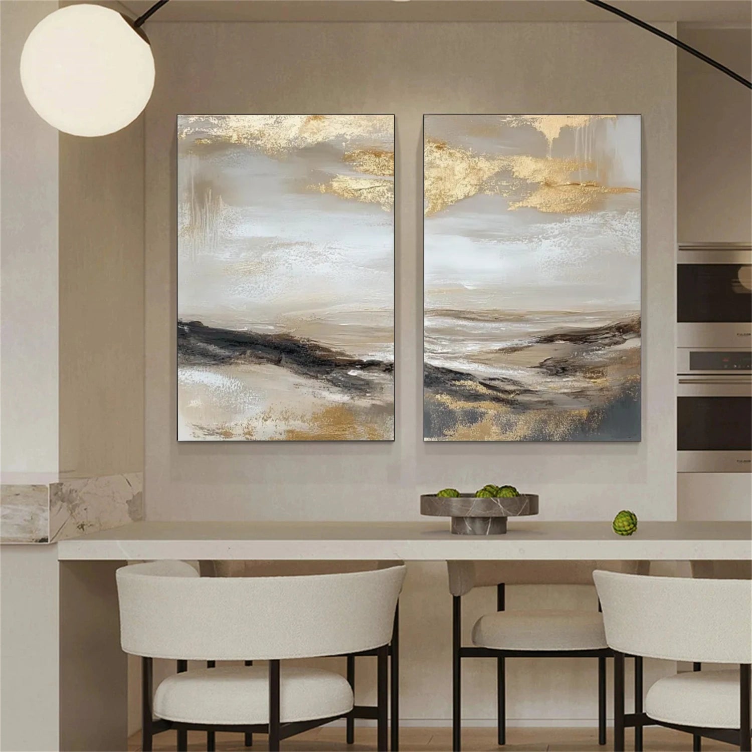 Abstract Wall Art Set of 2 #AW177