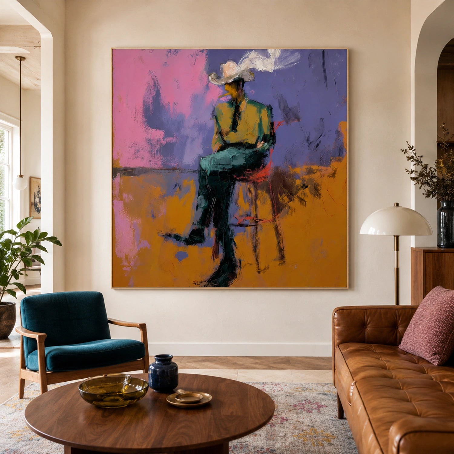 Western Cowboy Art #VA058