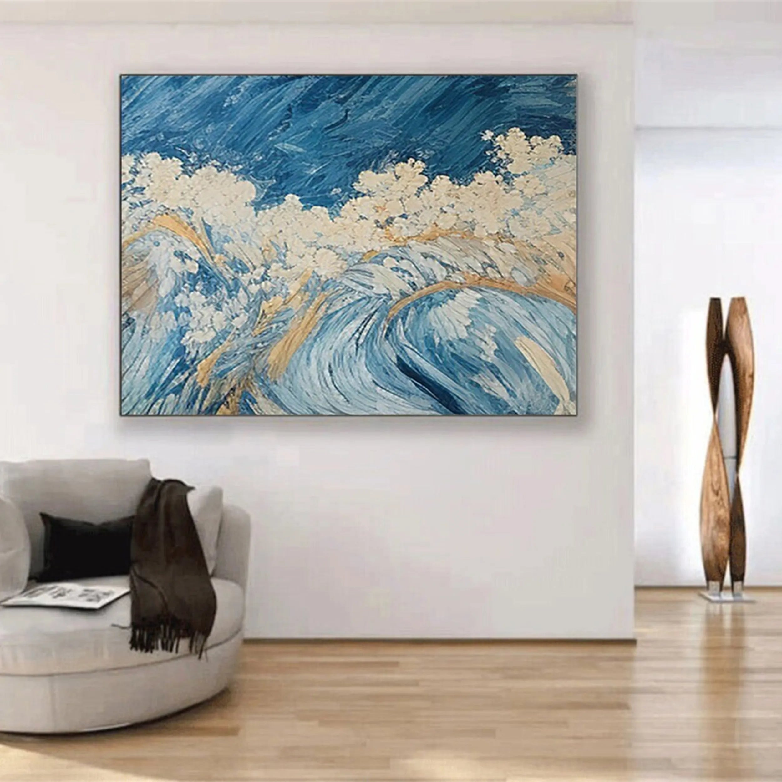 Sky And Ocean Painting #SO097