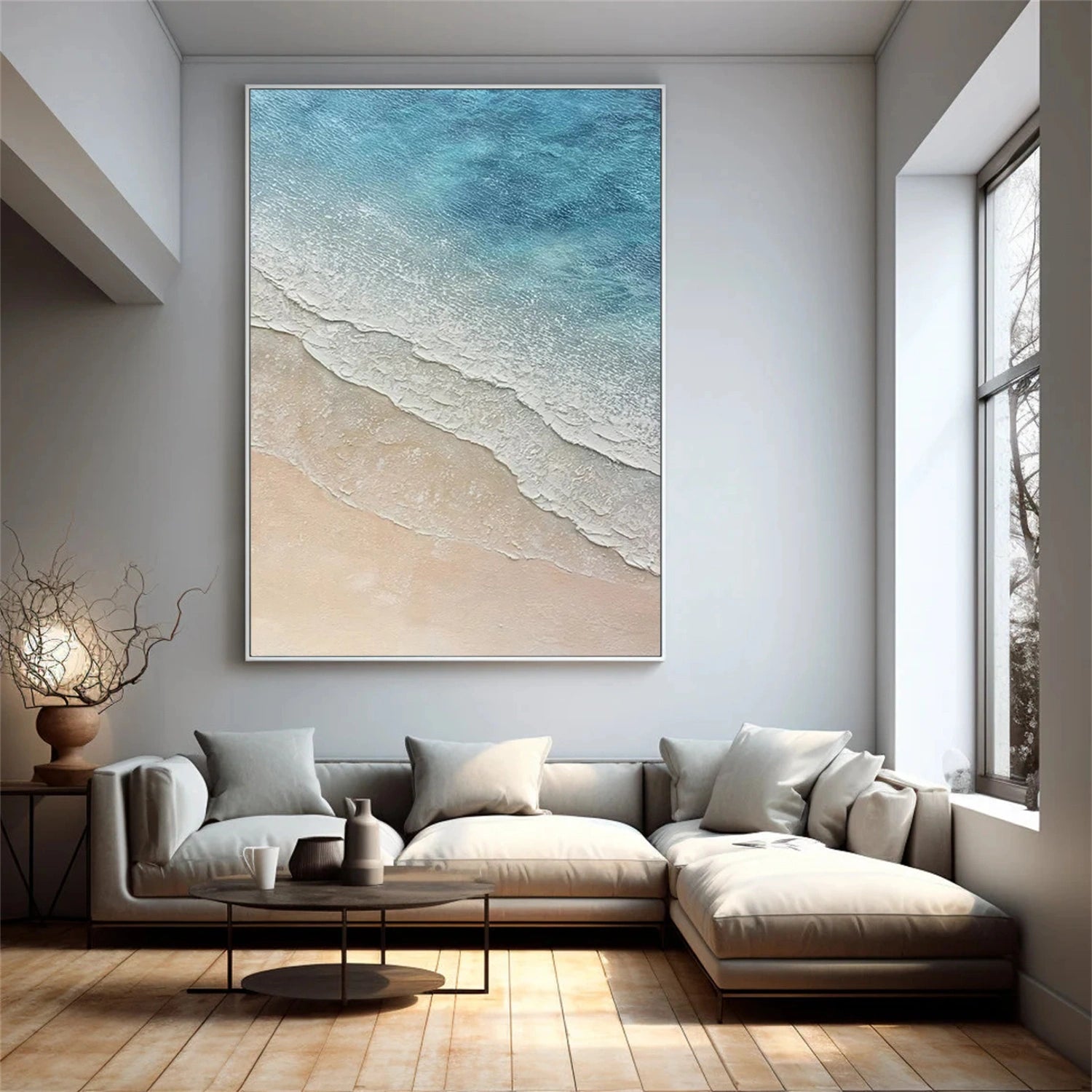 Sky and Ocean Painting #SO180