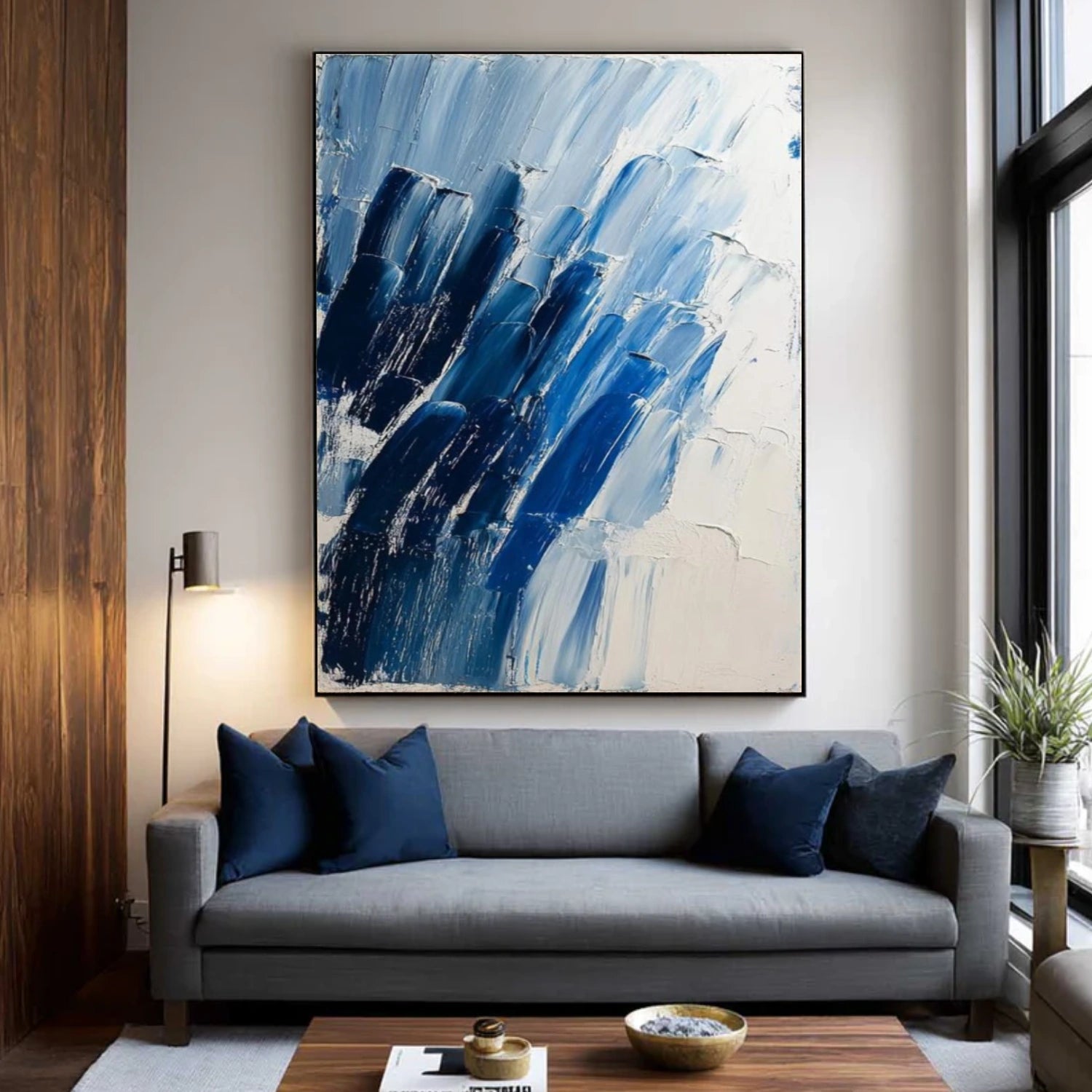 Abstract Textured Wall Art #AW214