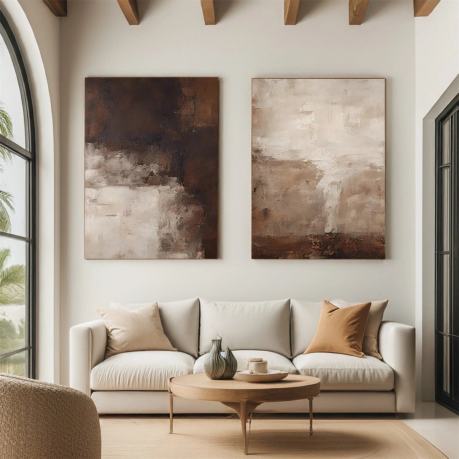 Abstract Wall Art Set of 2 #AW112