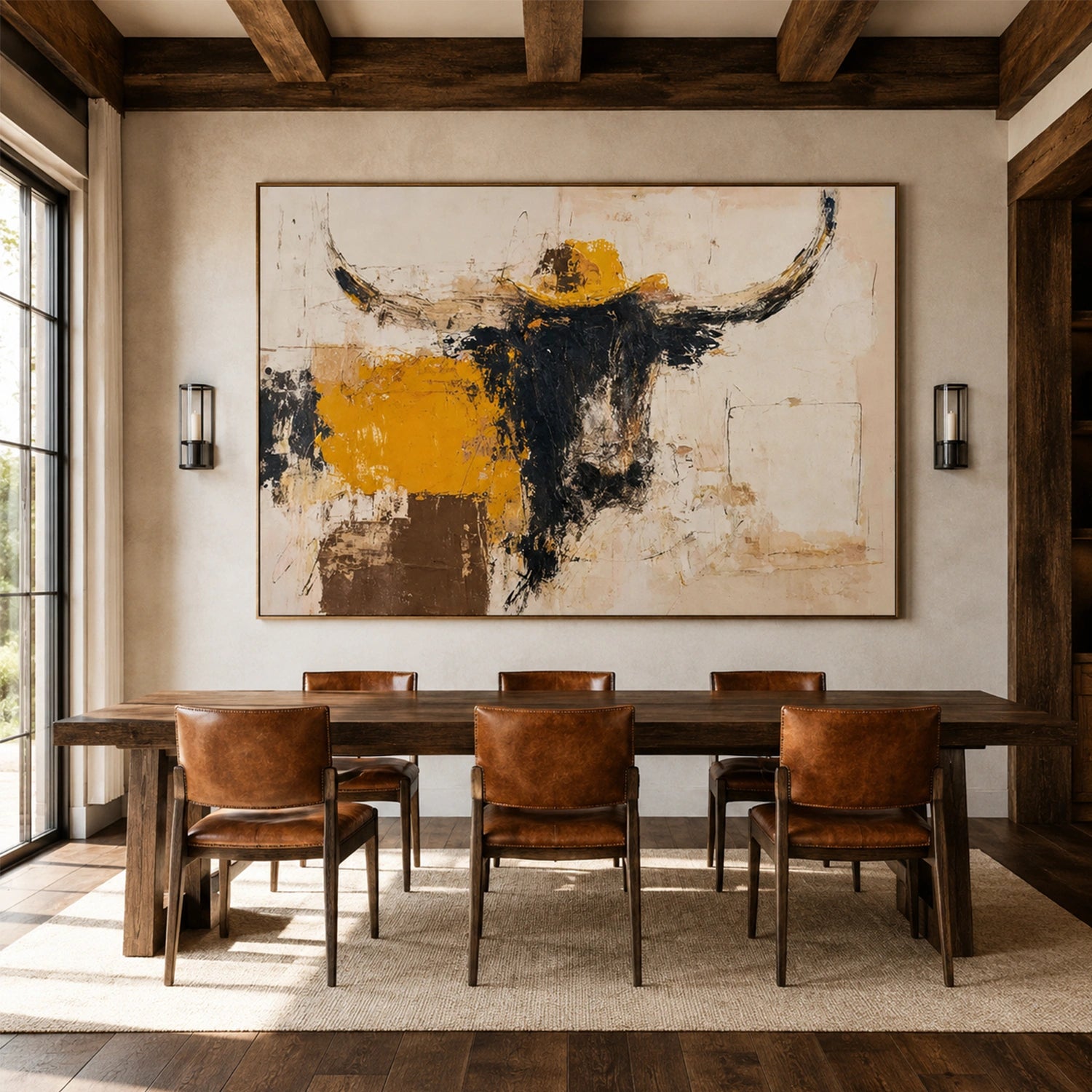Abstract Animal Art Wall Art #AT094