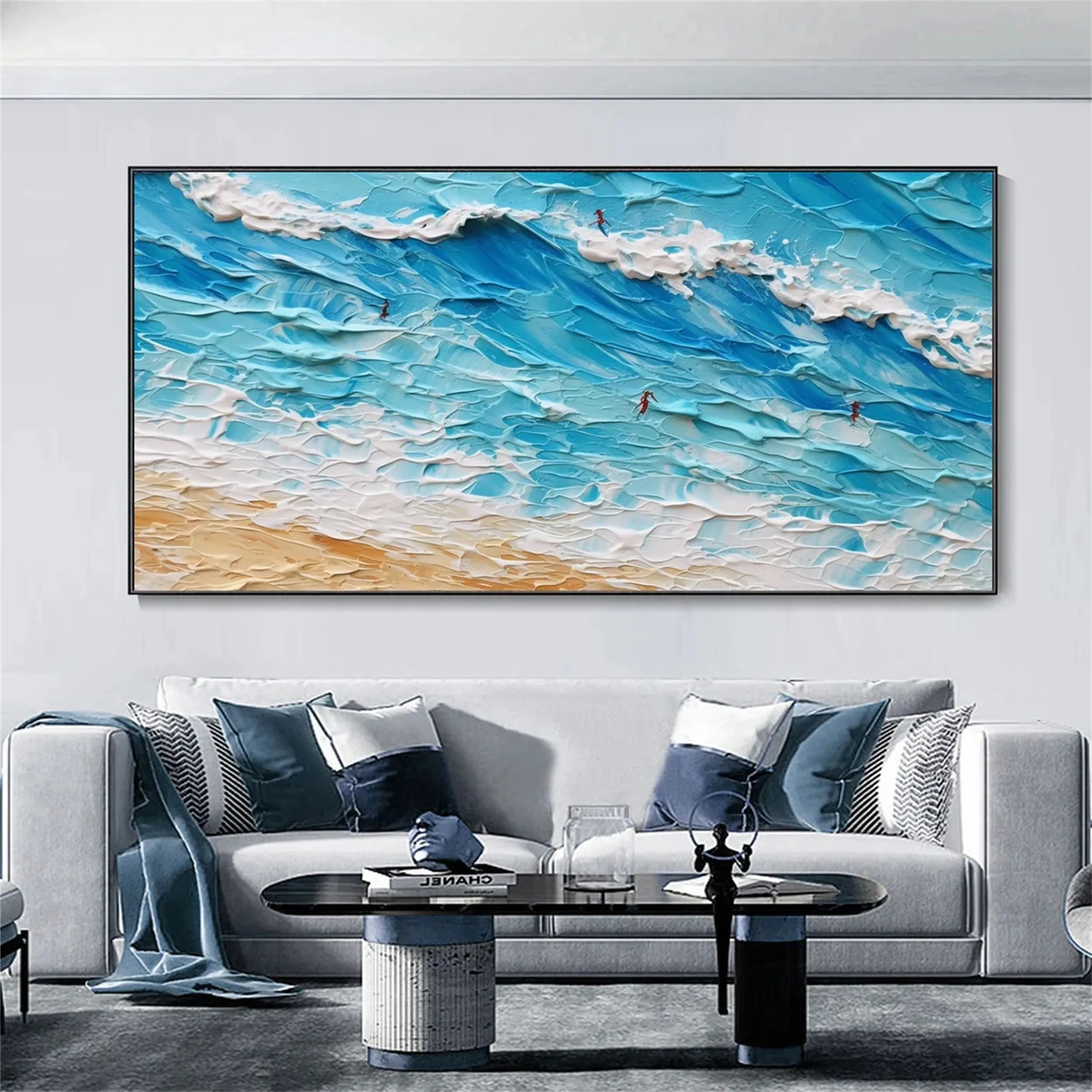 Sky And Ocean Painting #SO130