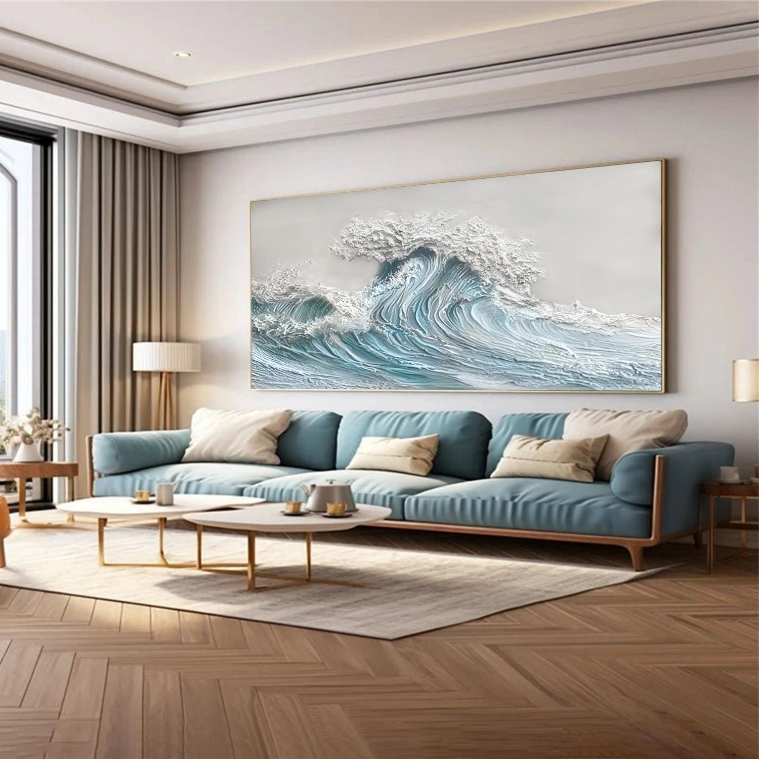Sky And Ocean Painting #SO224