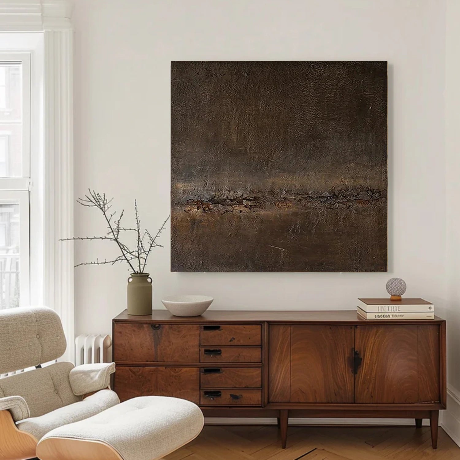 Abstract Textured Wall Art #AW199