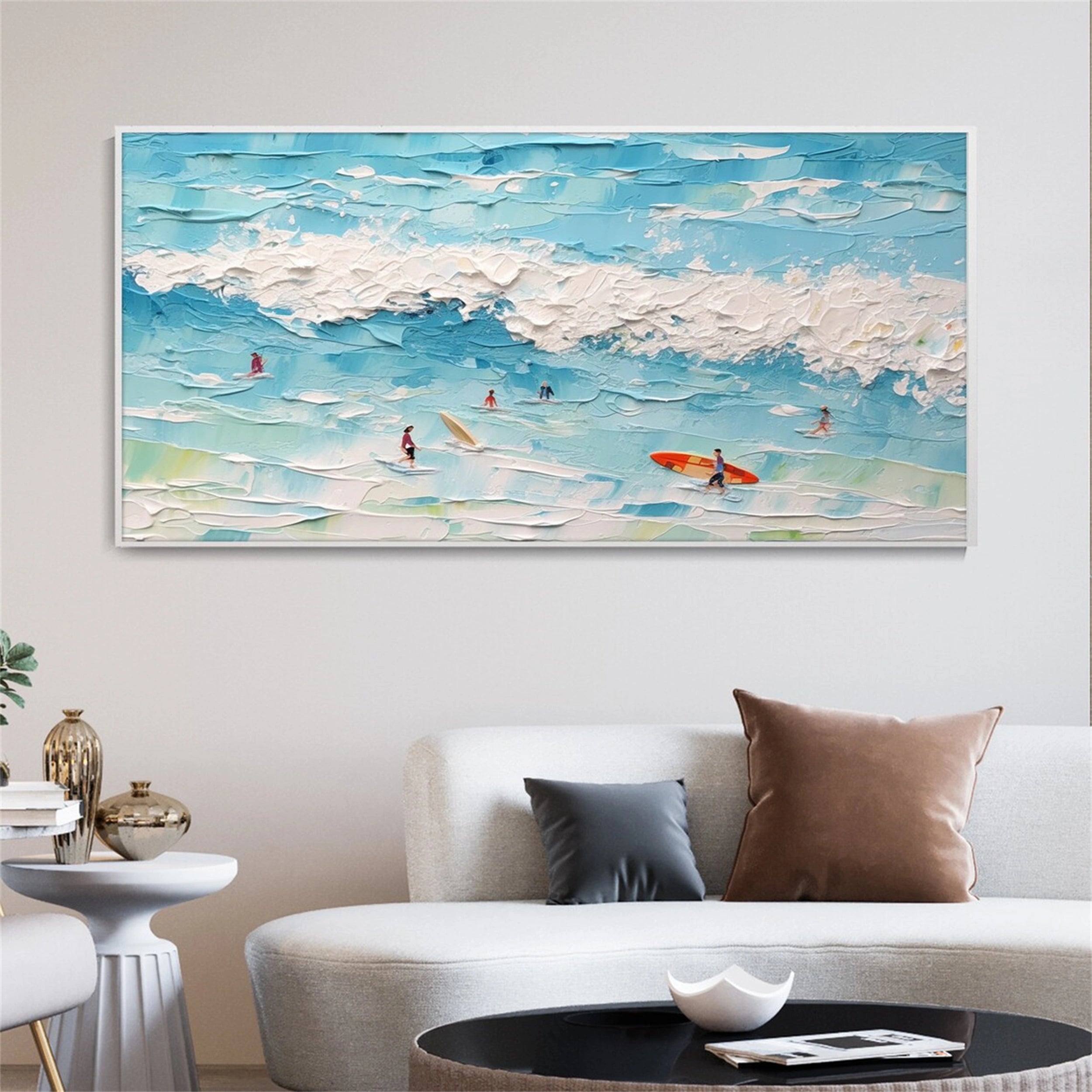 Sky And Ocean Painting #SO030
