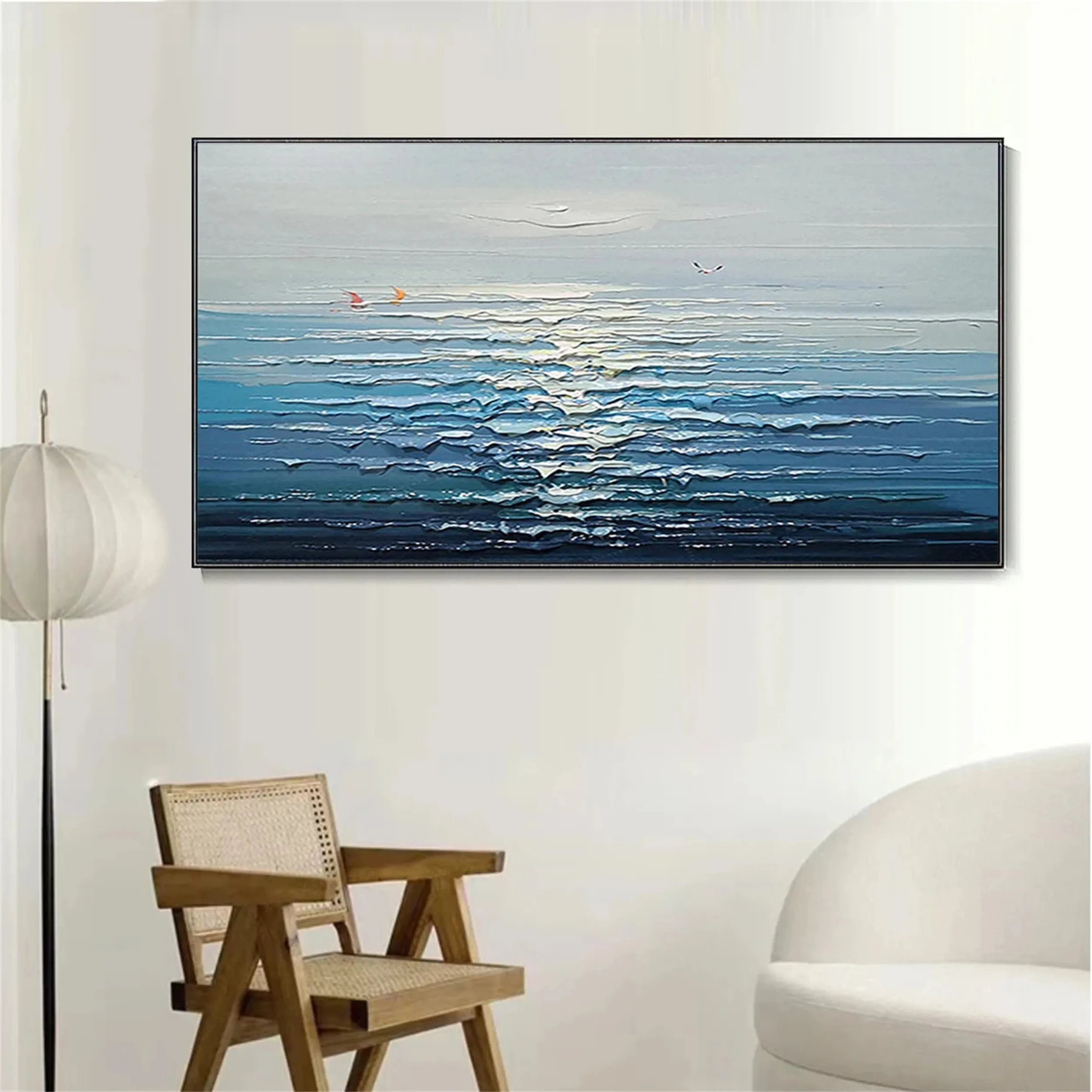 Sky And Ocean Painting #SO129