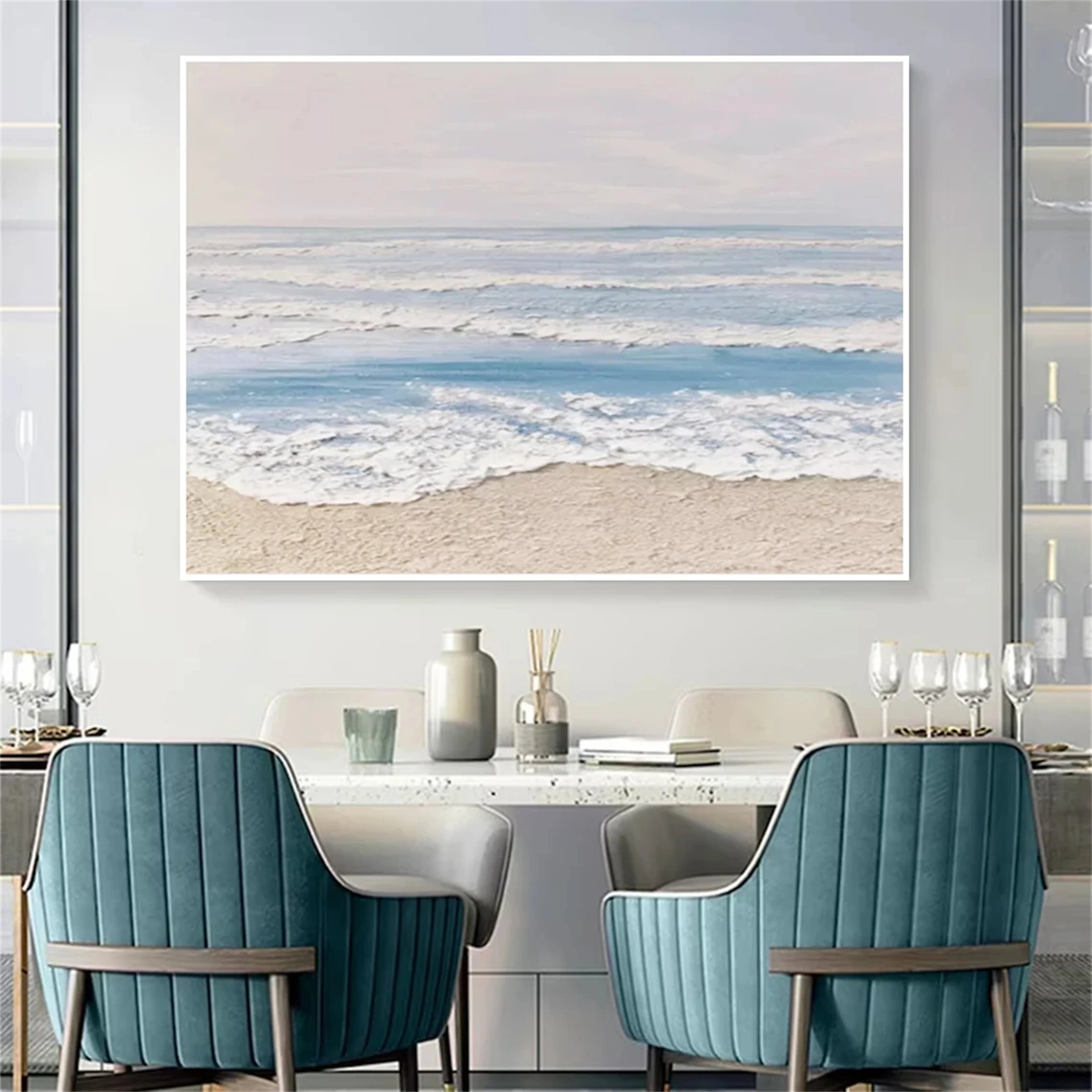 Sky And Ocean Painting #SO047