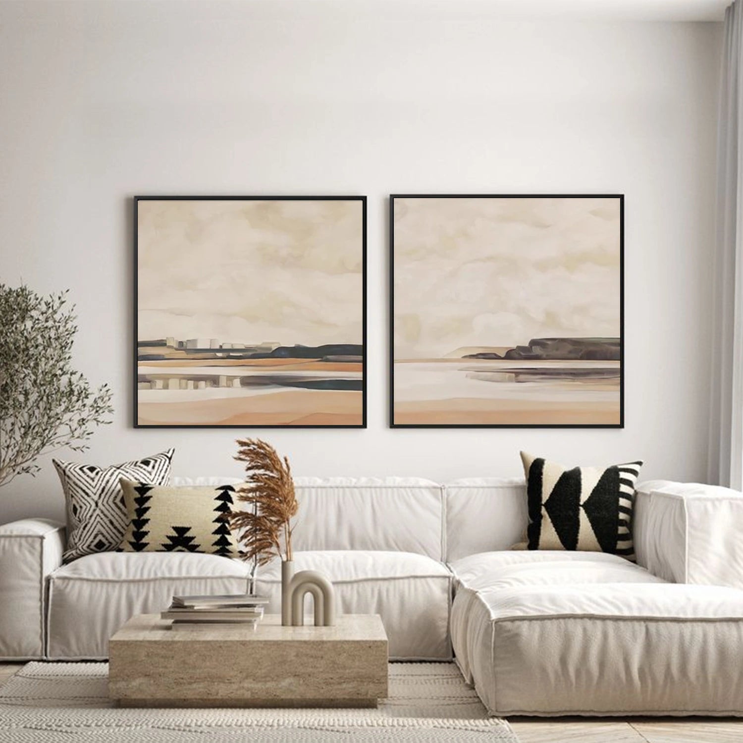 Abstract Wall Art Set of 2 #AW185
