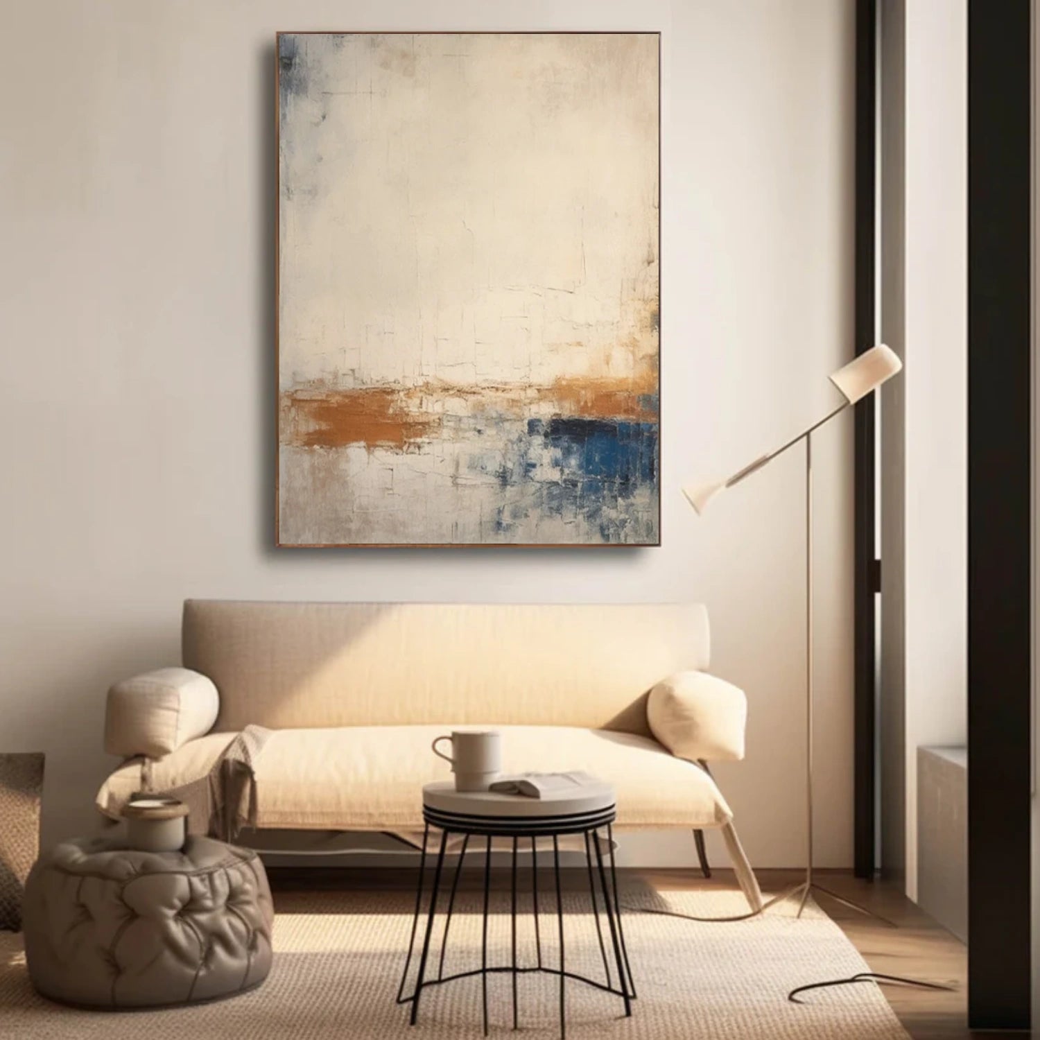 Wabi Sabi Abstract Canvas Art #WA226