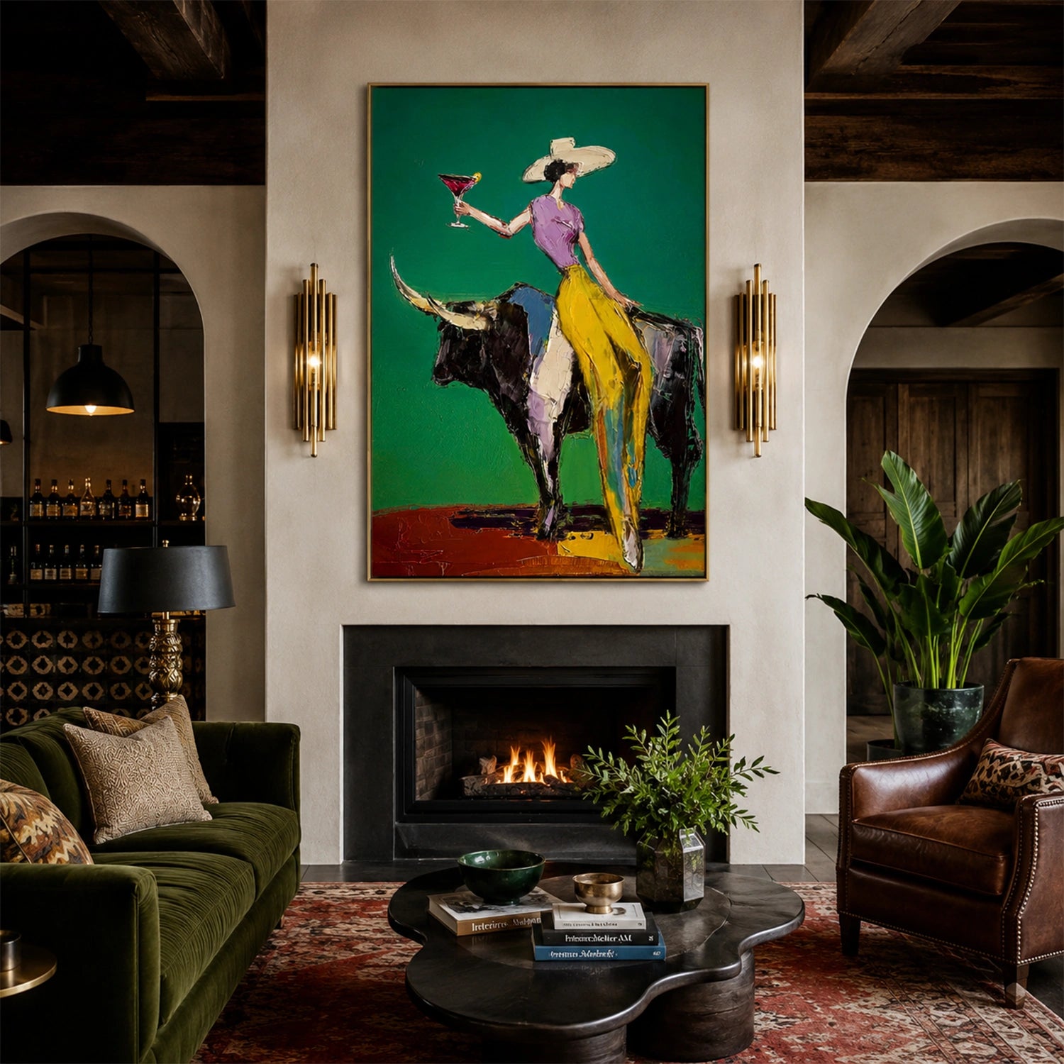 Western Cowboy Art #VA048