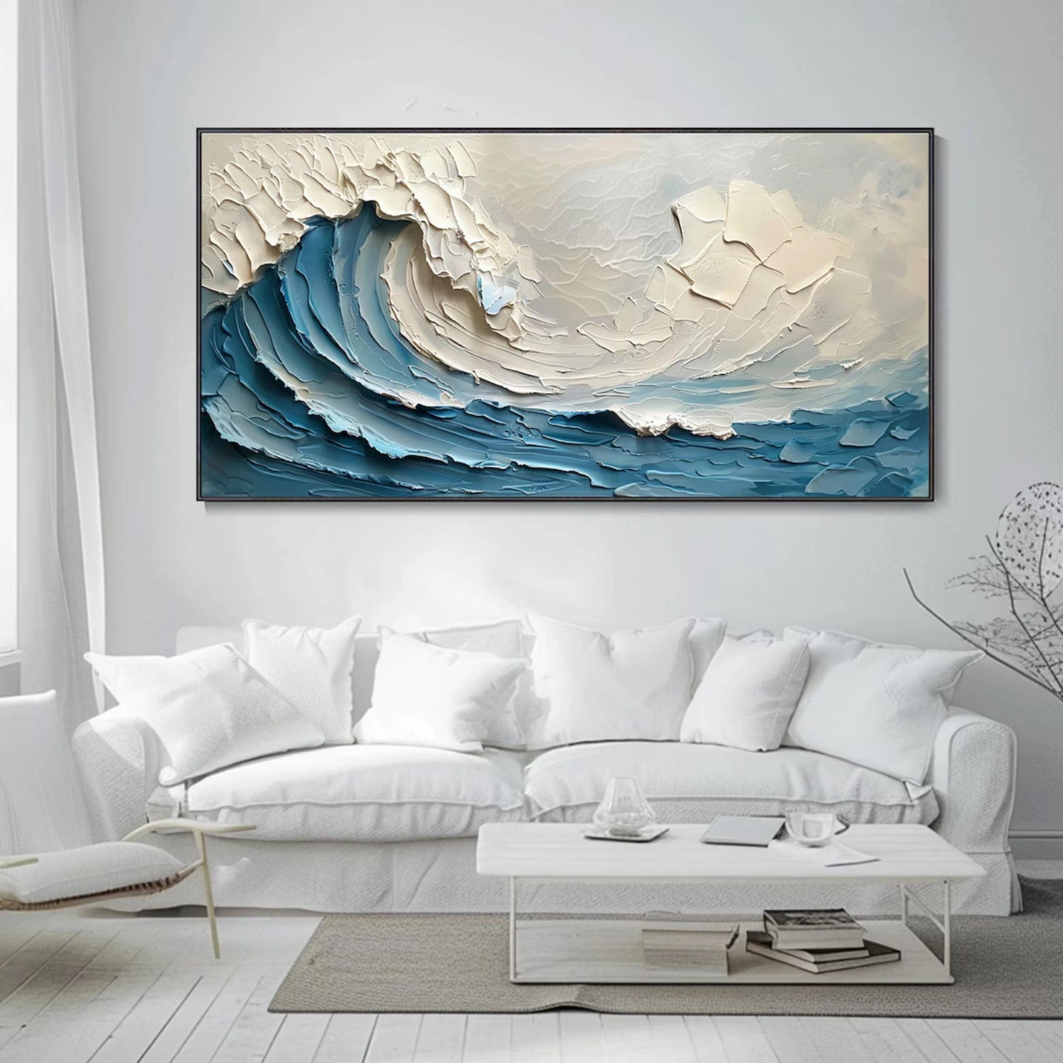 Sky And Ocean Painting #SO177