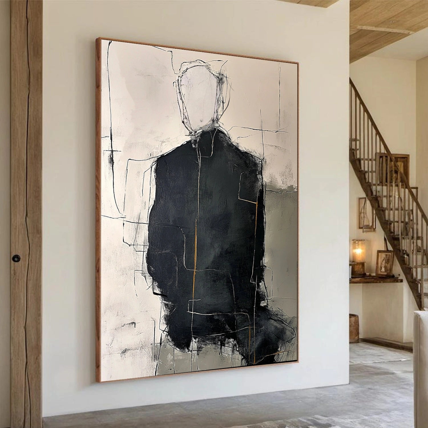 Abstract Portrait Wall Art #WP037