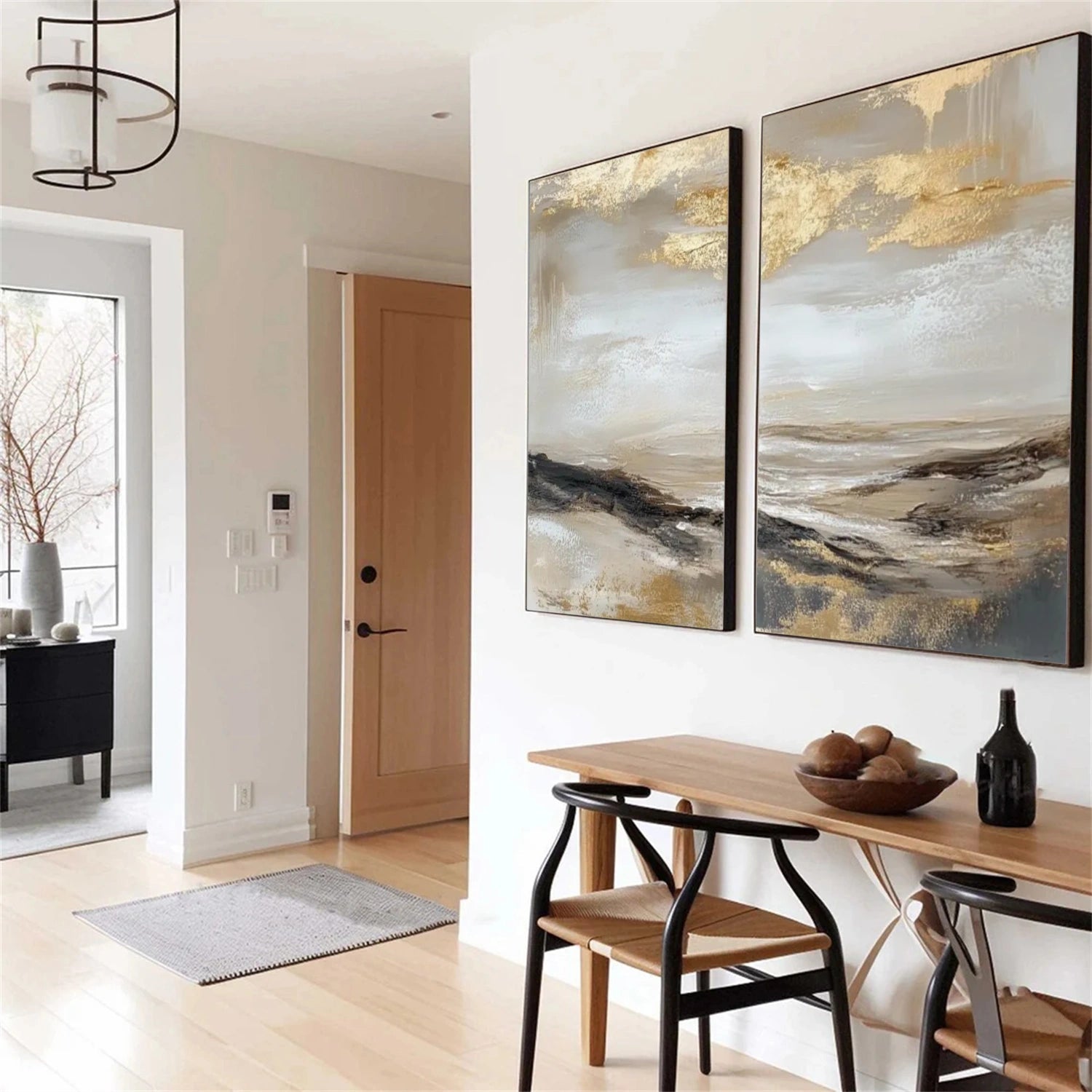 Abstract Wall Art Set of 2 #AW177