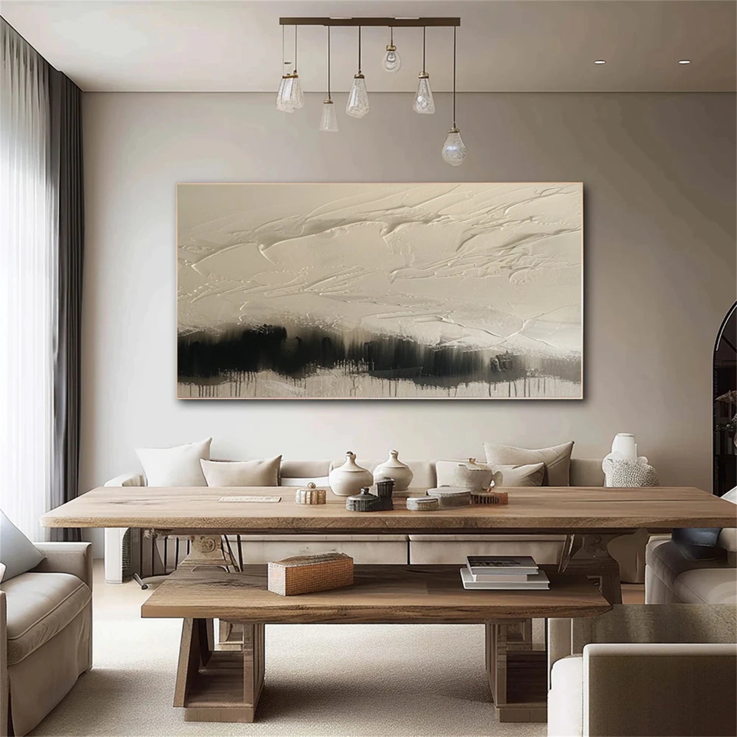Abstract Textured Wall Art #AW134