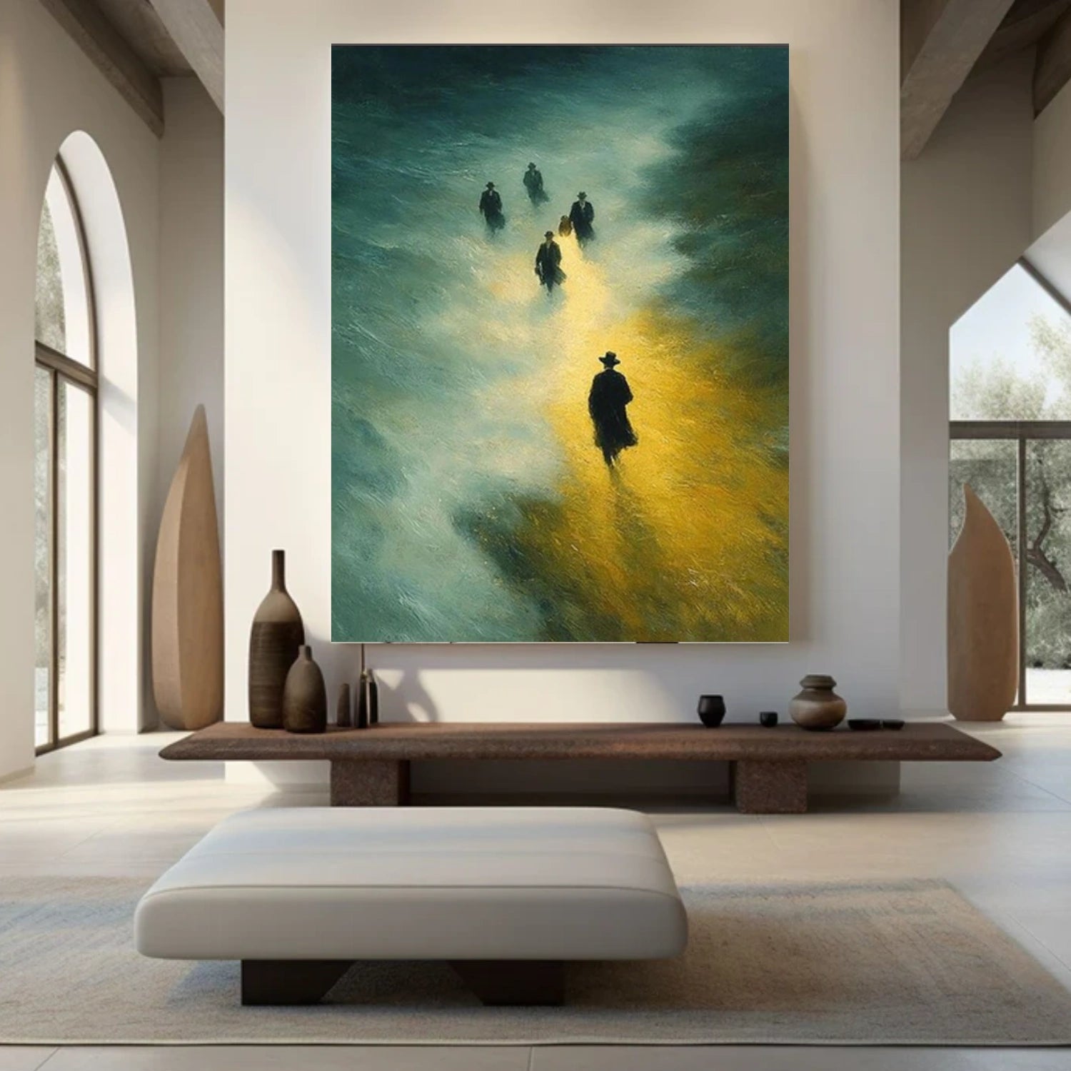 Abstract Portrait Wall Art #WP011