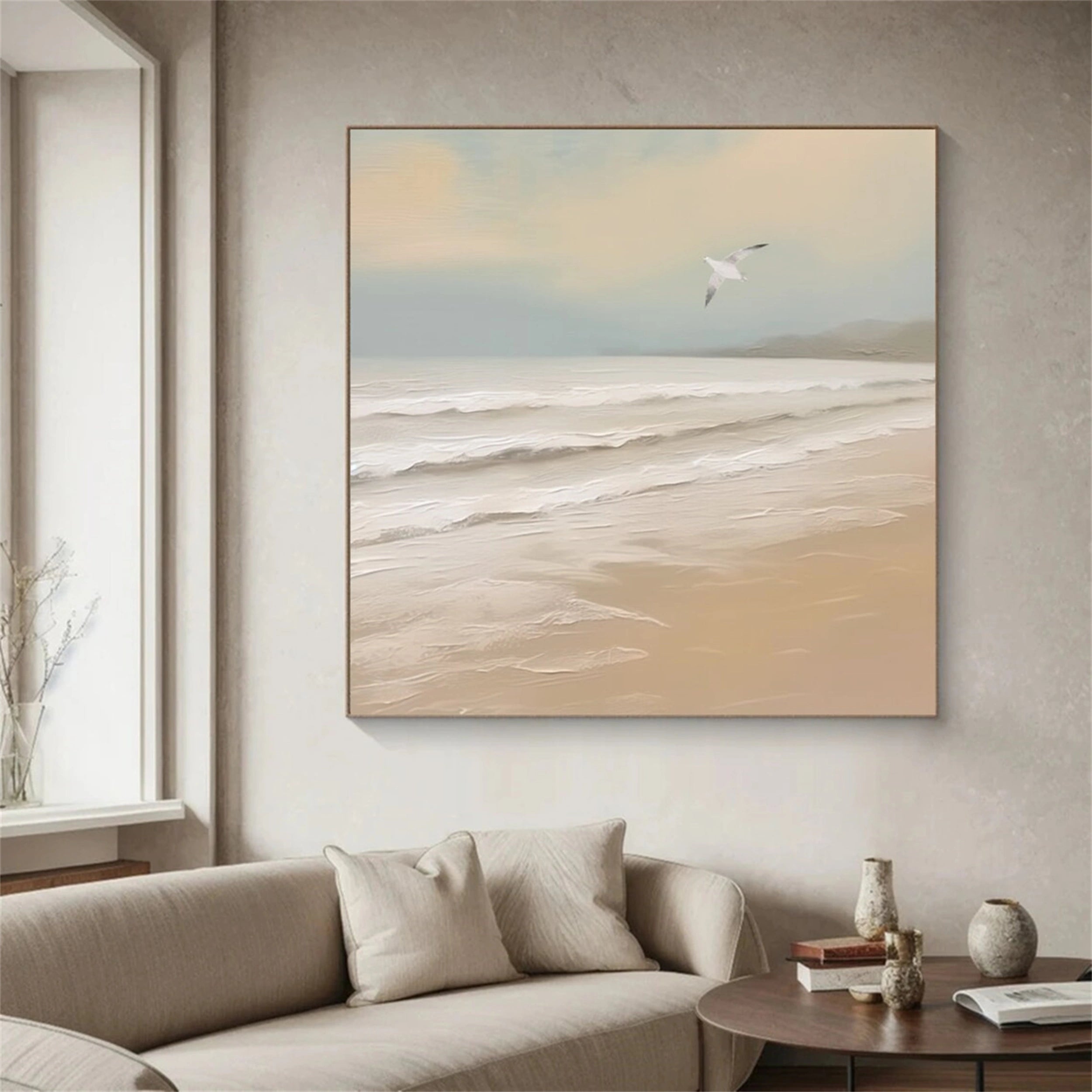 Sky And Ocean Painting #SO040