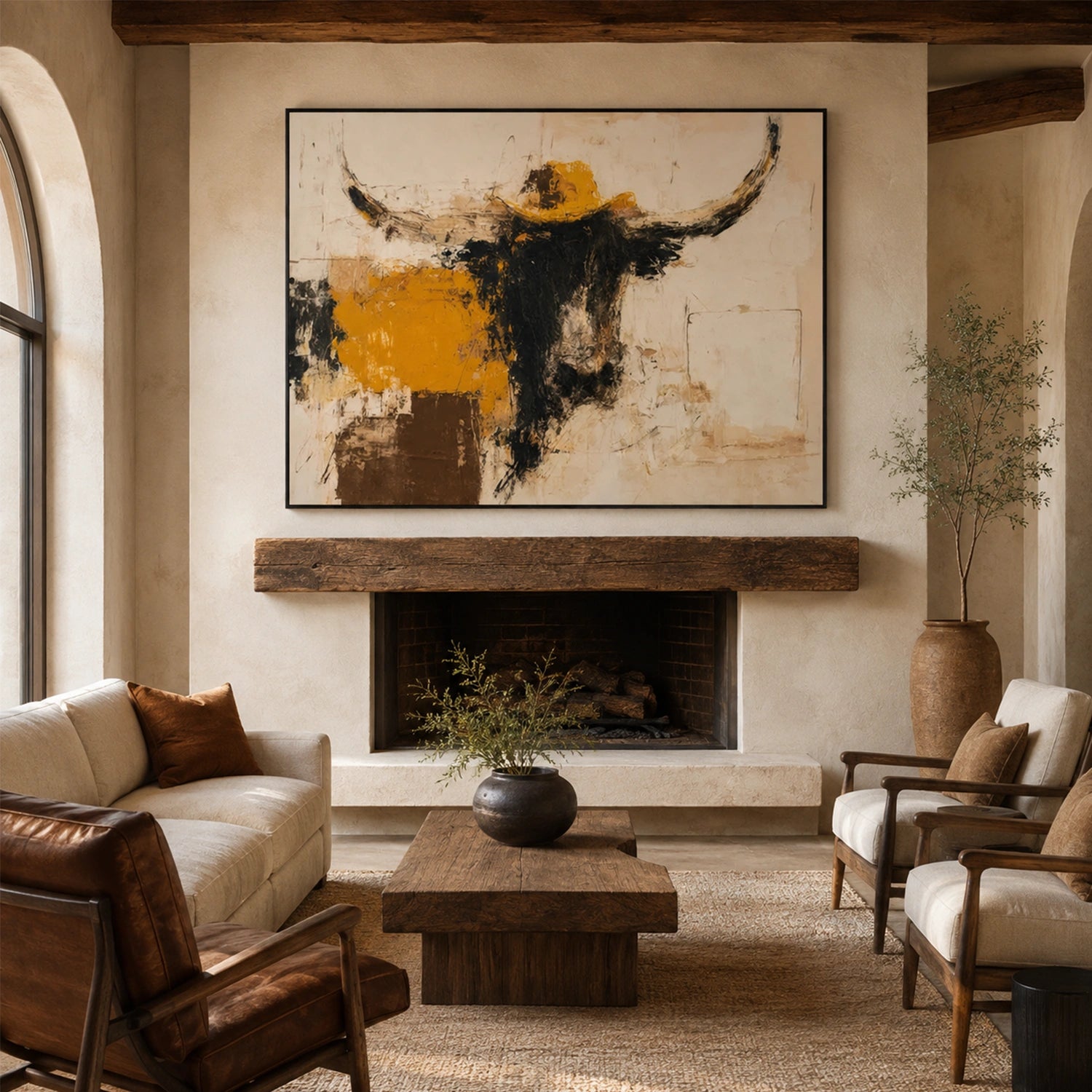 Abstract Animal Art Wall Art #AT094