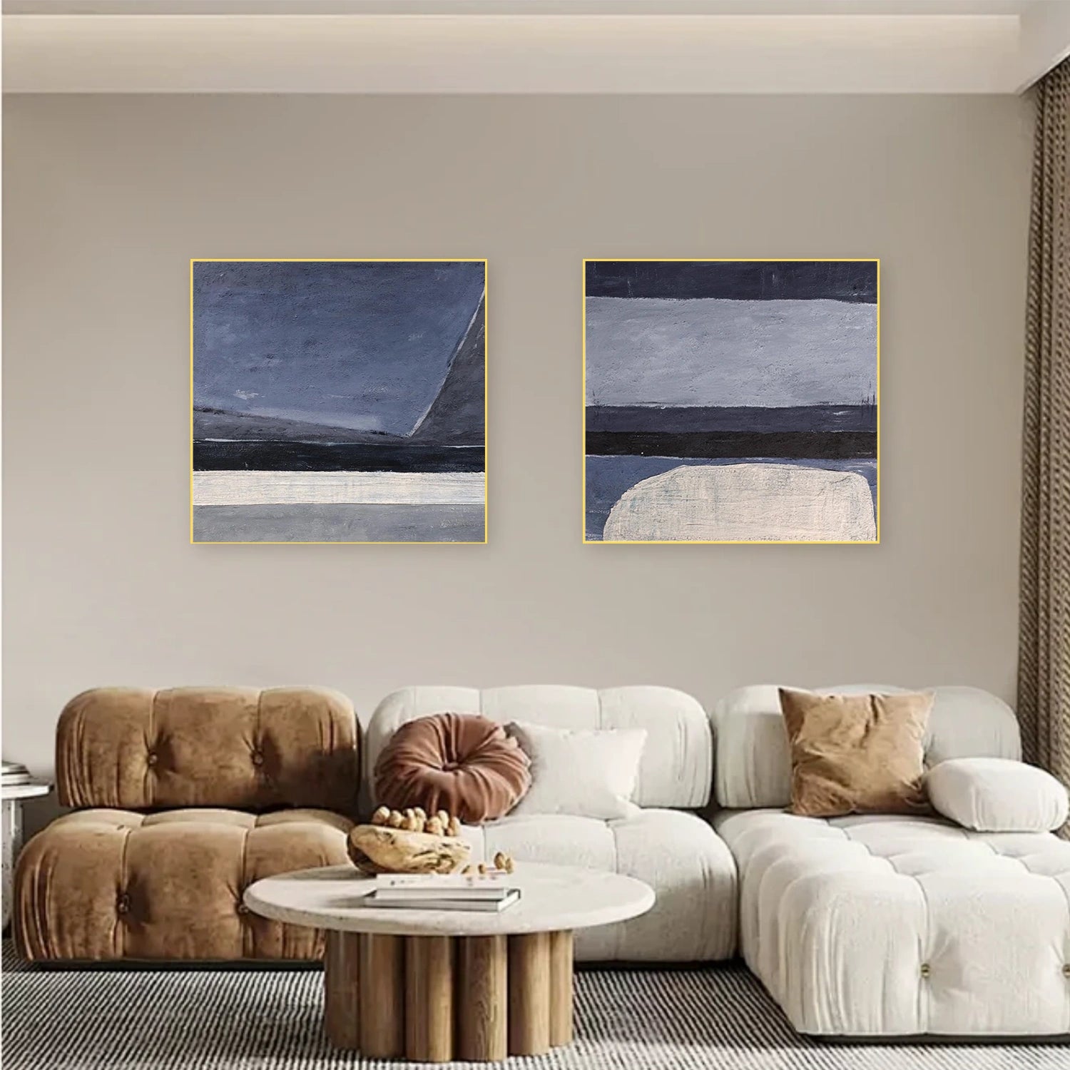 Abstract Wall Art Set of 2 #AW083