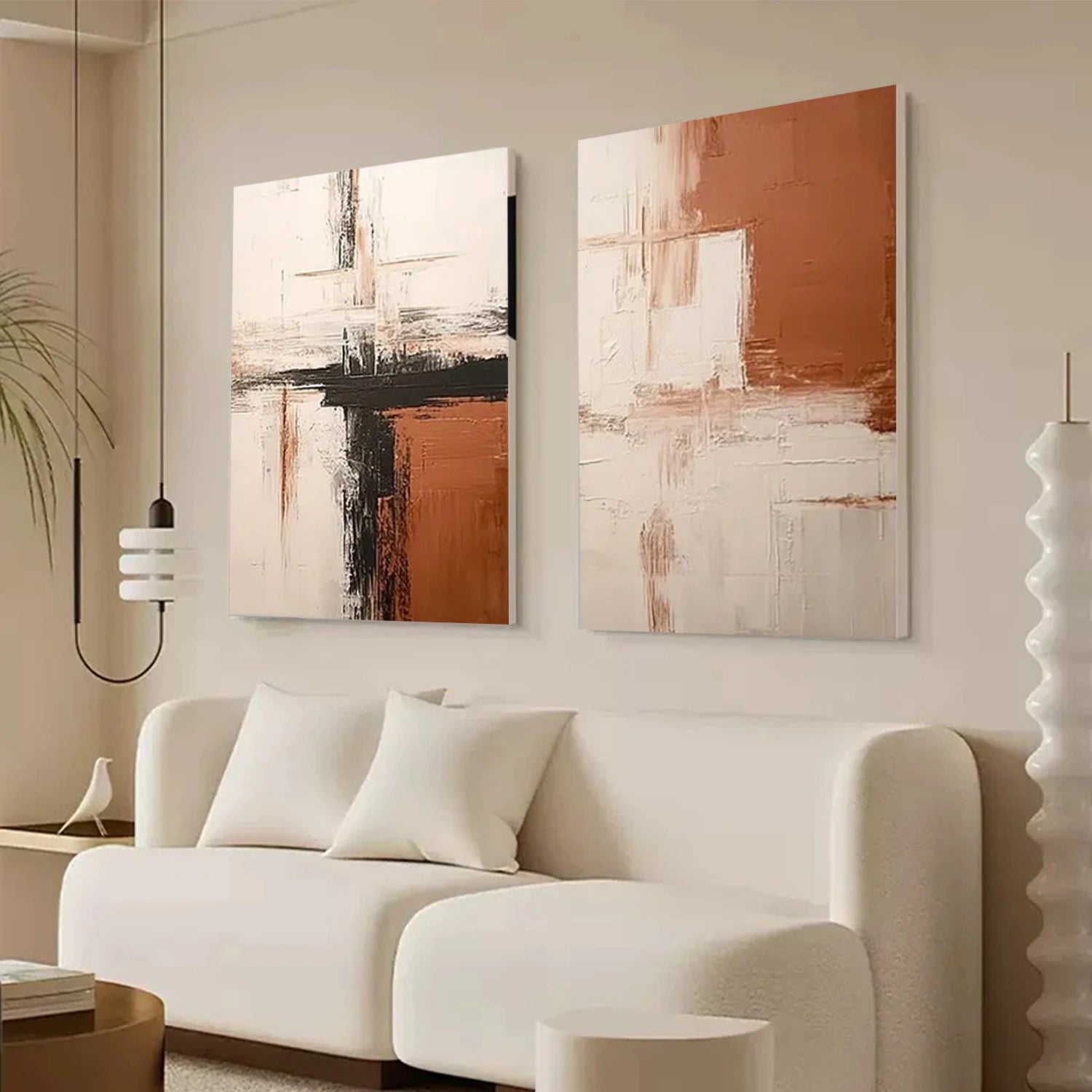 Abstract Wall Art Set of 2 #AW223