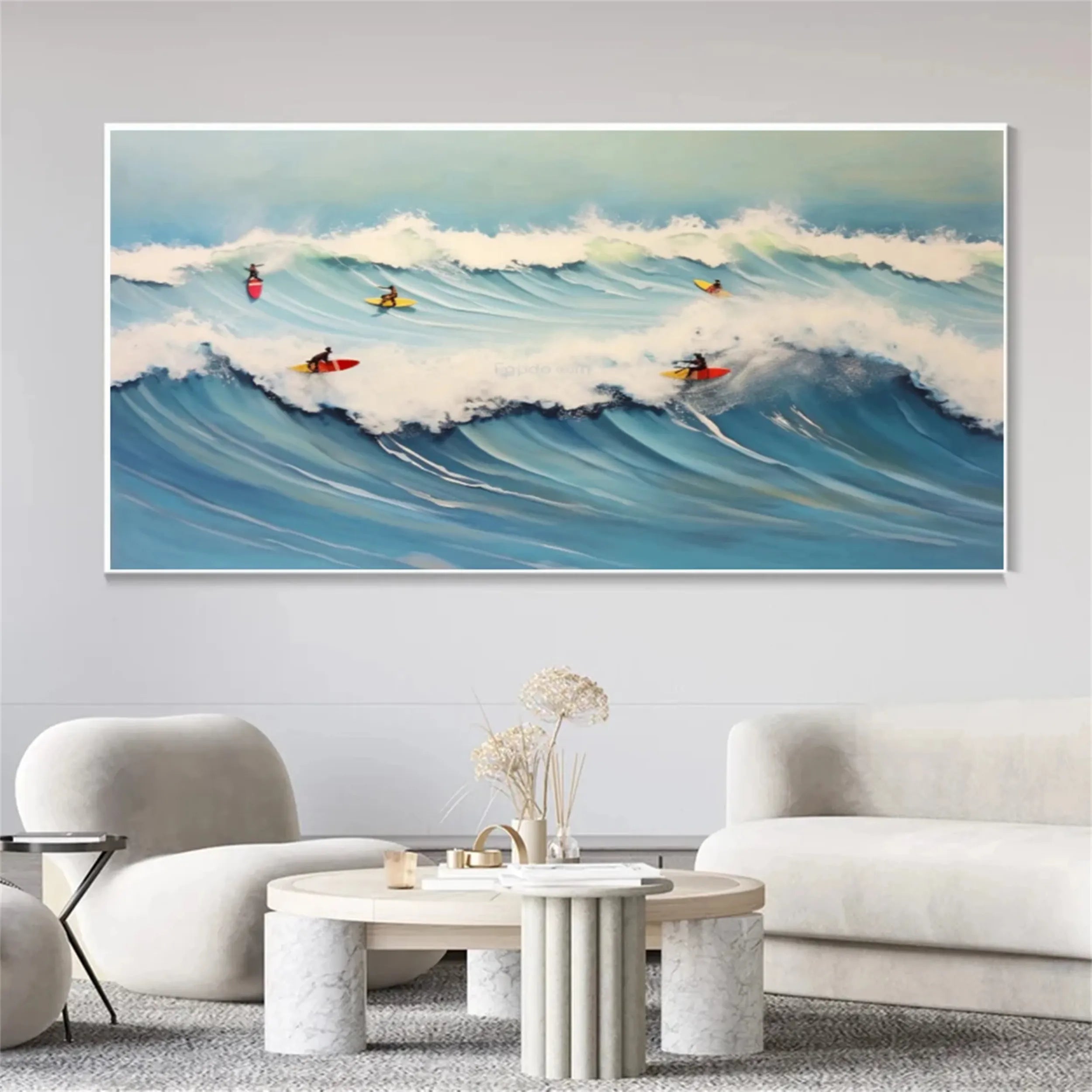 Sky And Ocean Painting #SO141