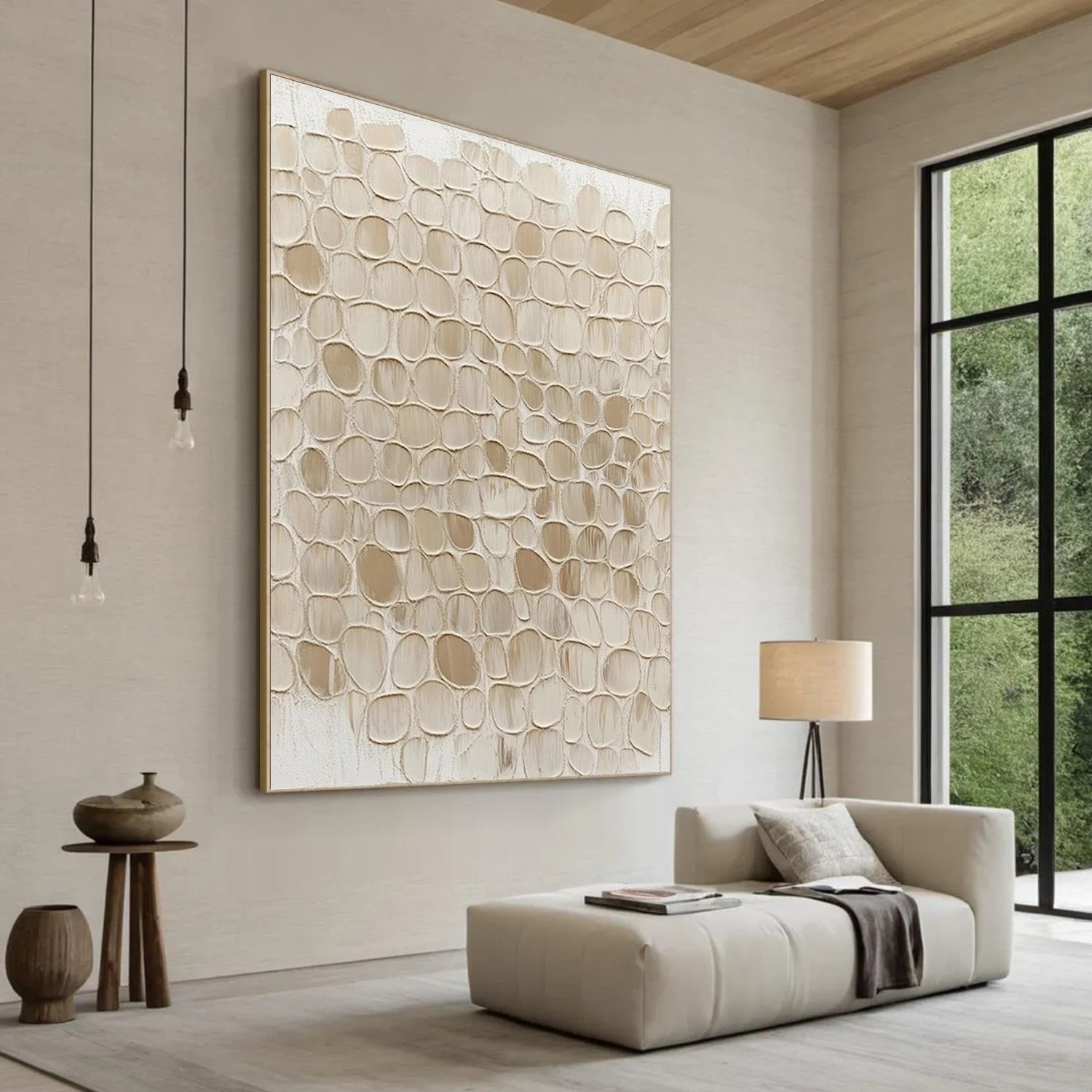 Abstract Textured Wall Art #AW233