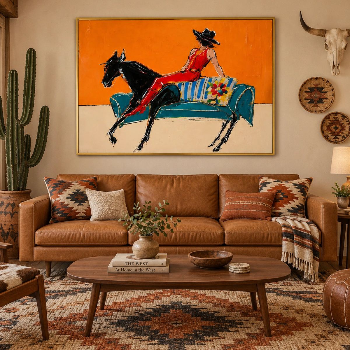 Western Cowboy Art #VA069