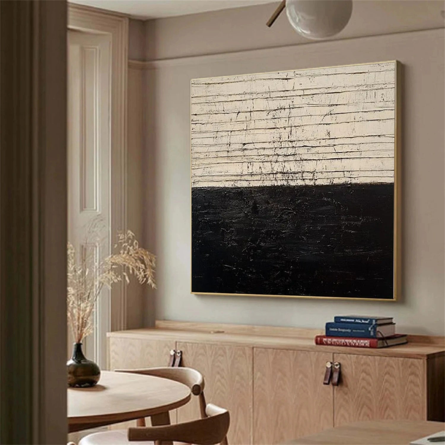 Wabi Sabi Abstract Canvas Art #WA220