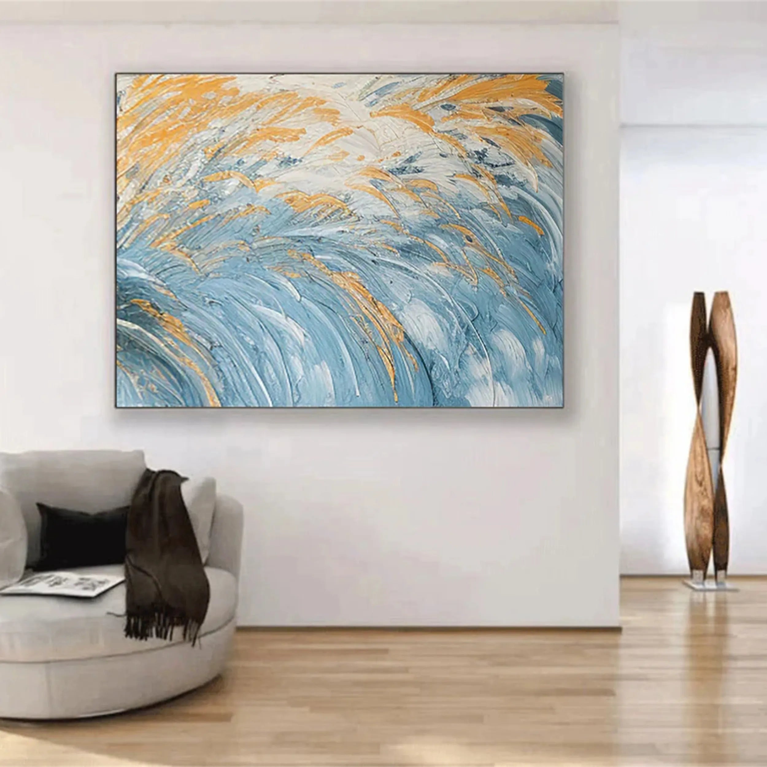 Sky And Ocean Painting #SO096