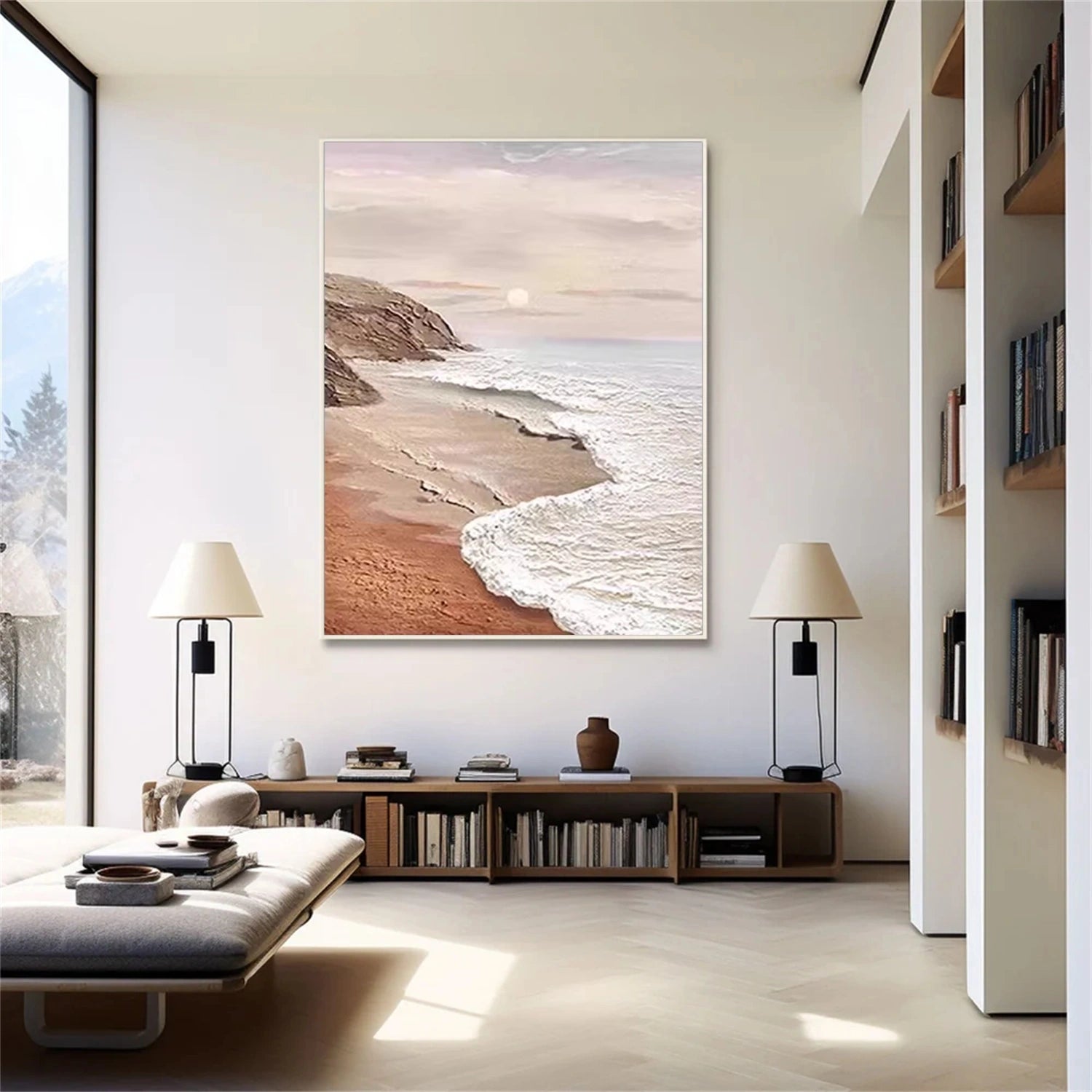 Sky and Ocean Painting #SO202