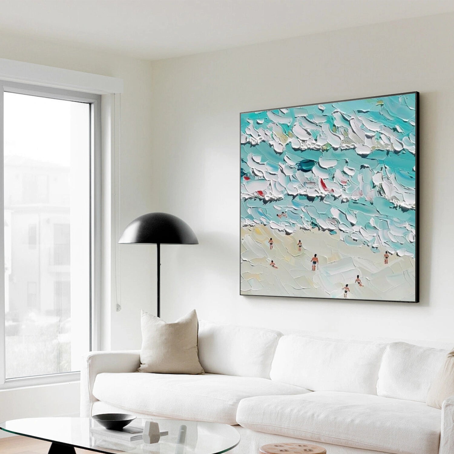 Swimming Sport Textured Wall Art #BA059