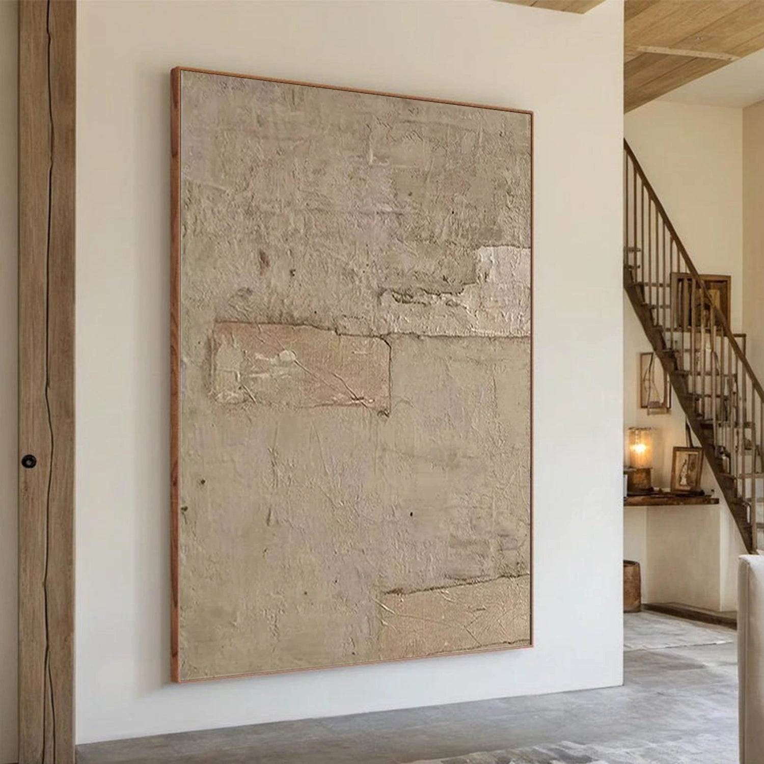 Wabi Sabi Abstract Canvas Art #WA253
