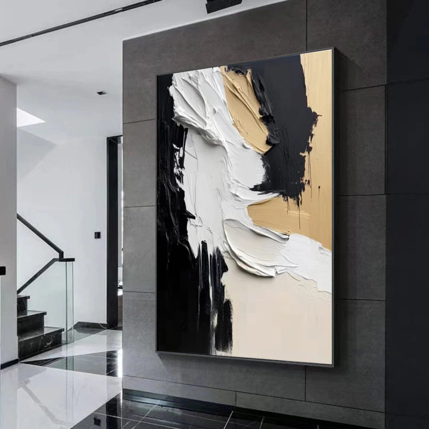 Textured Minimalist Wall Art #WT218