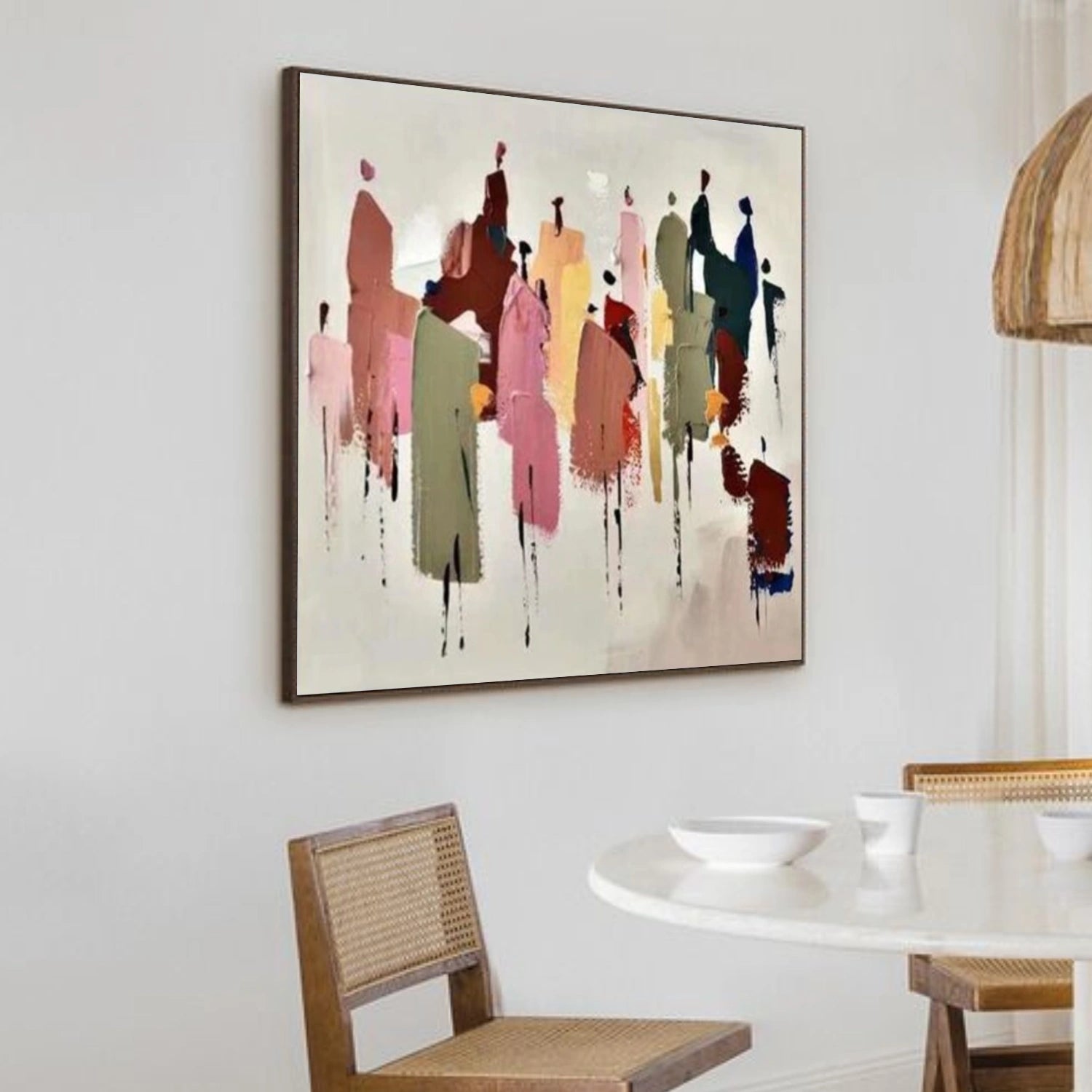 Abstract Portrait Wall Art #WP022