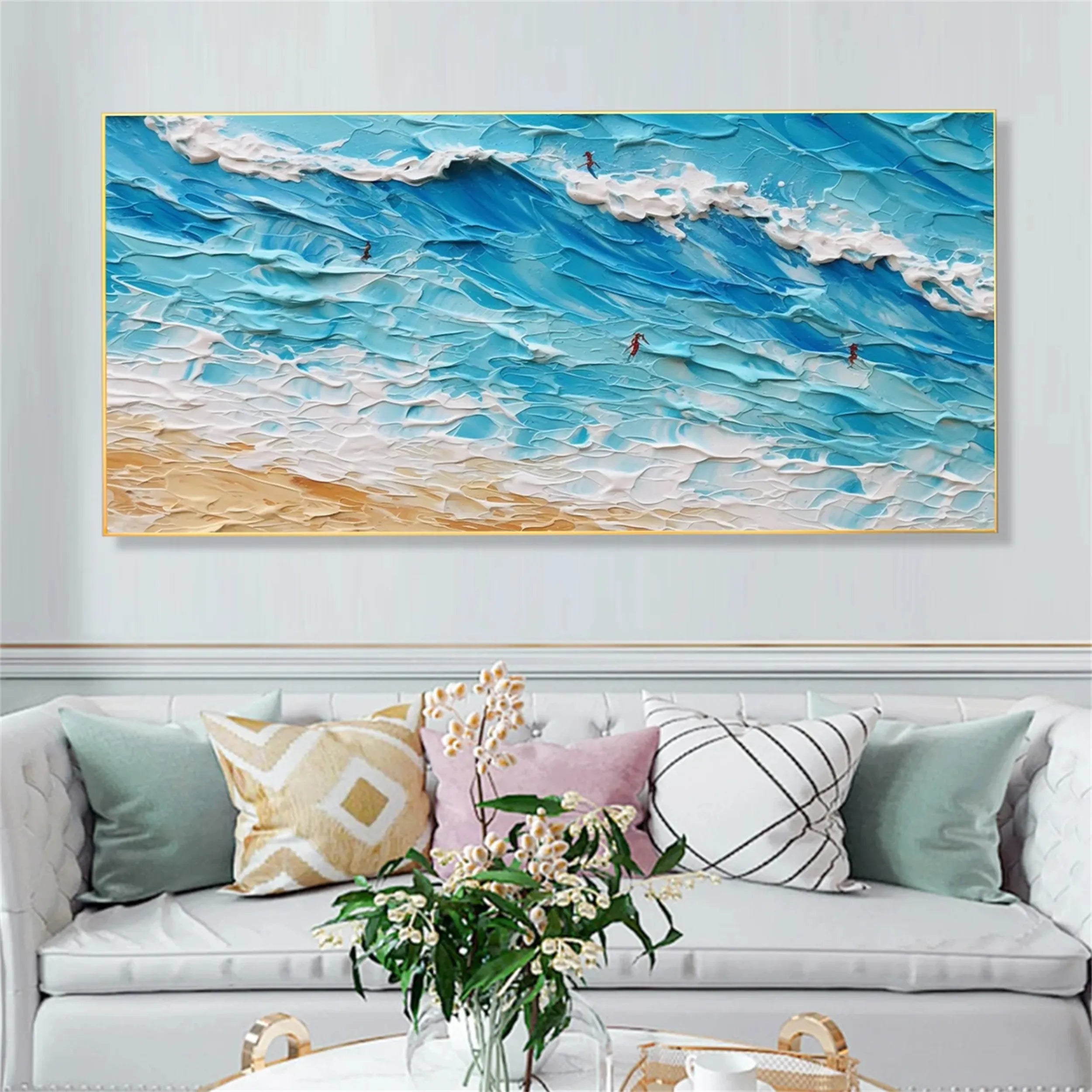 Sky And Ocean Painting #SO130