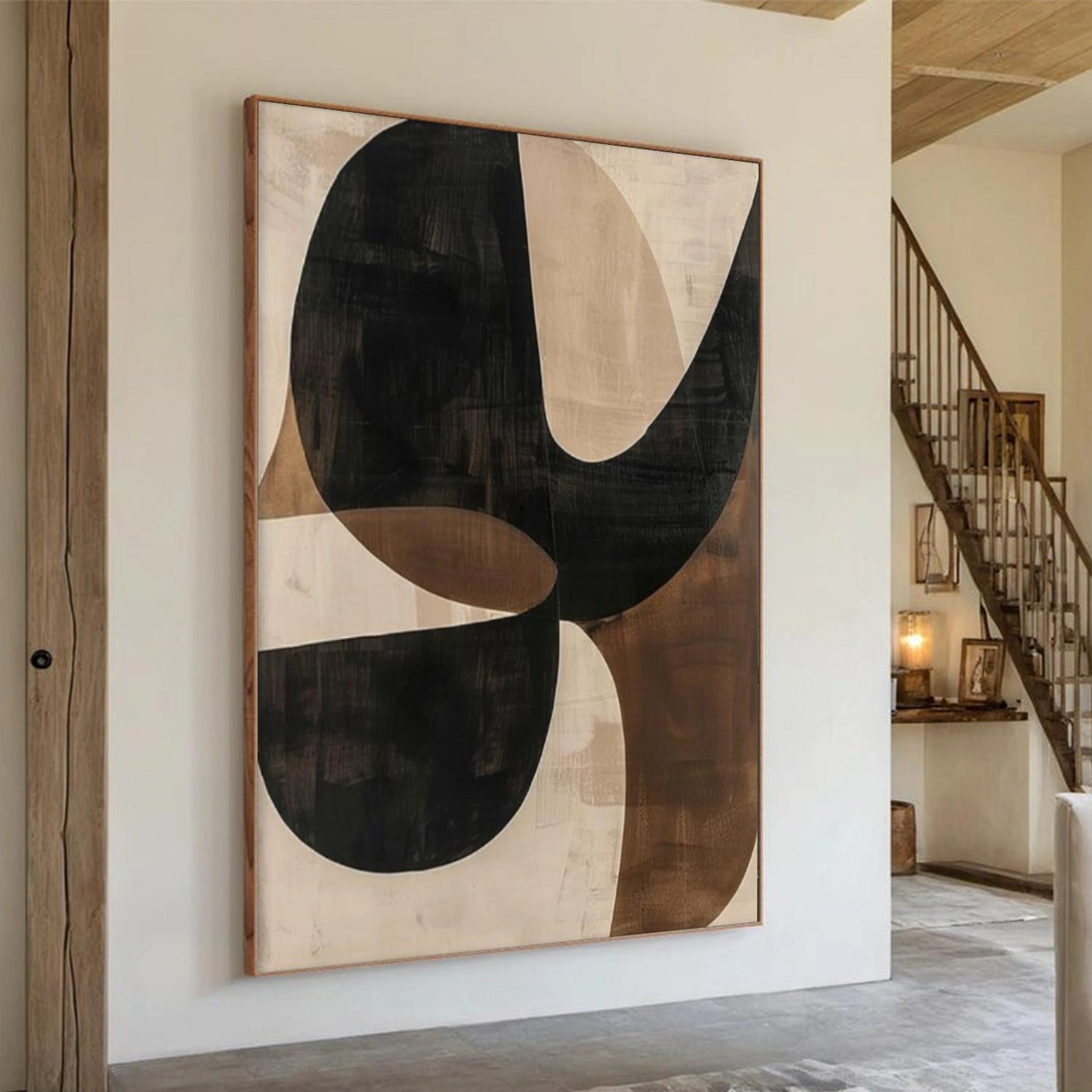Wabi Sabi Abstract Canvas Art #WA259