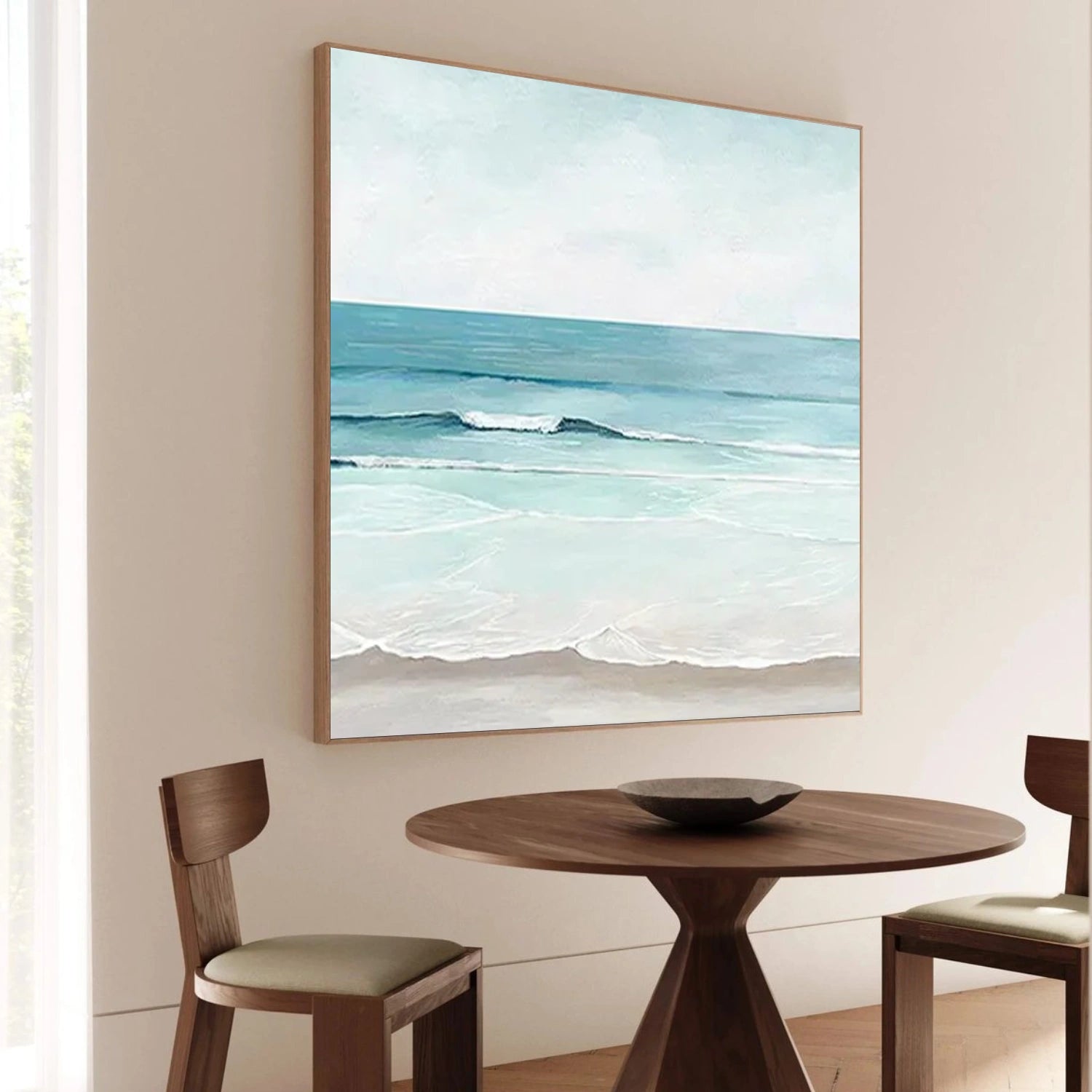 Sky And Ocean Abstract Wall Art #SO379