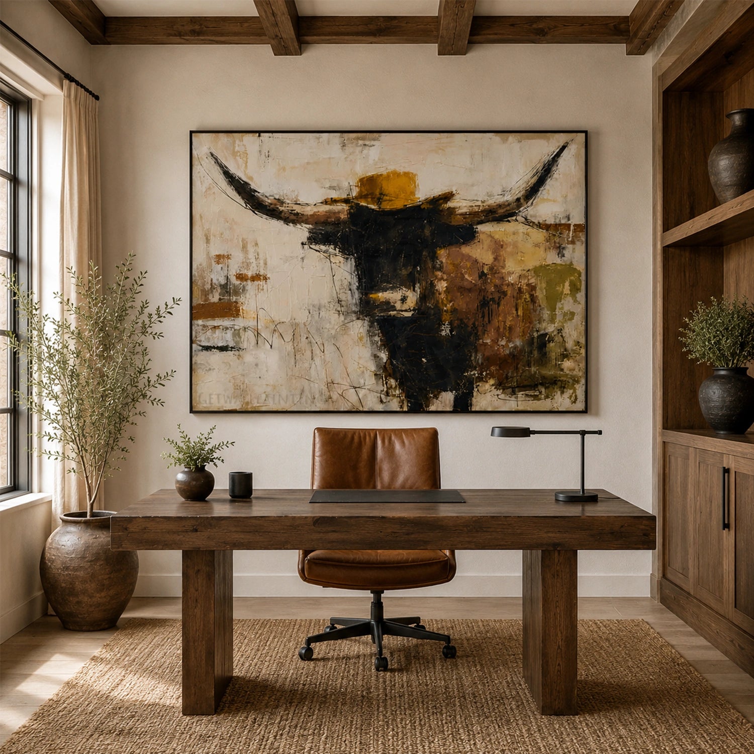 Abstract Animal Art Wall Art #AT093